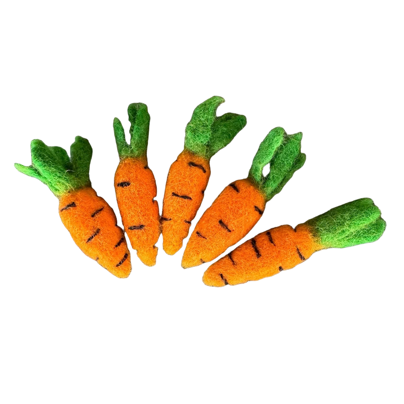 FELTED CAT TOY CARROTS - Image 4