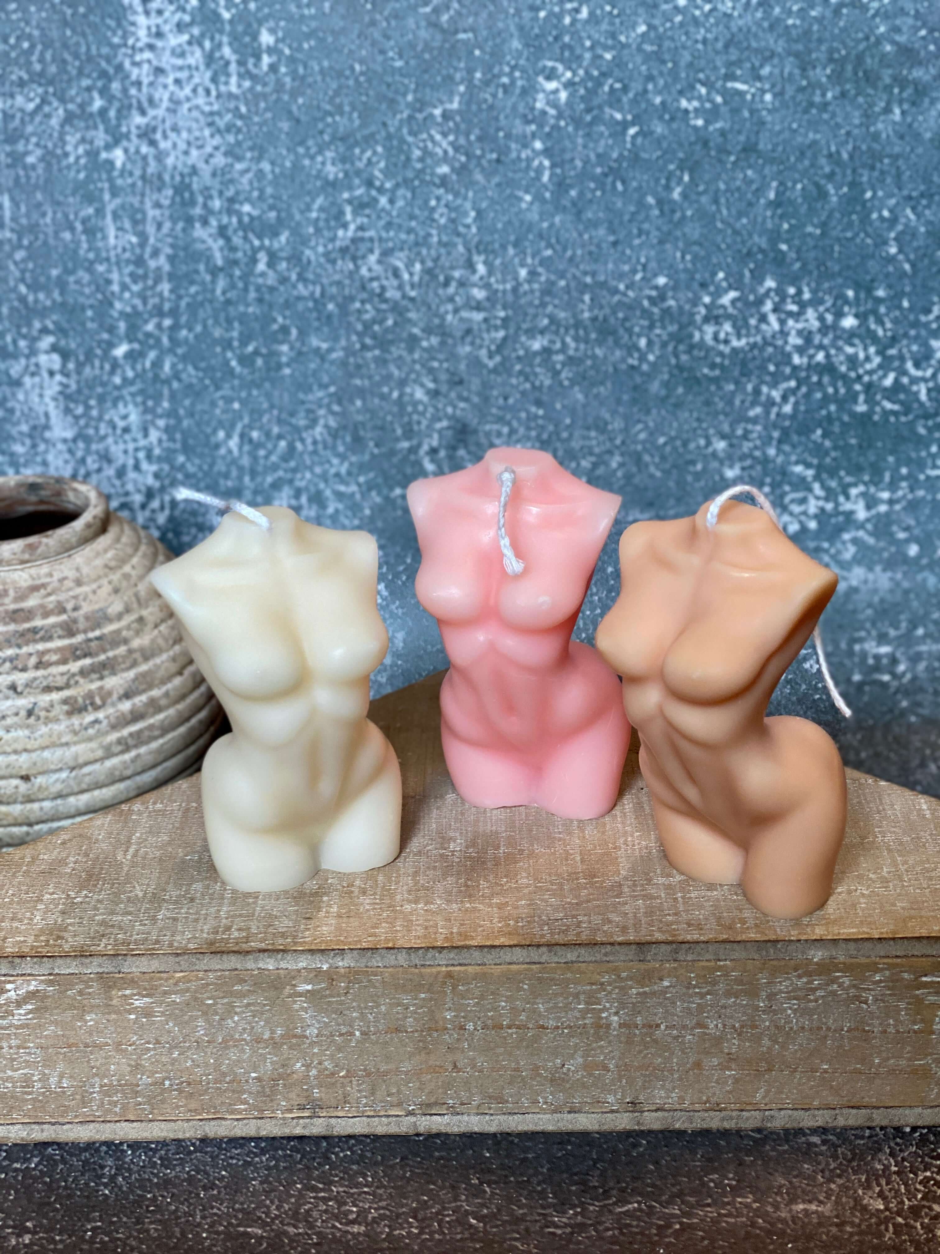 Female Body Candle - Artistic Soy Wax Scented Candle for Elegant Home Decor - Image 9