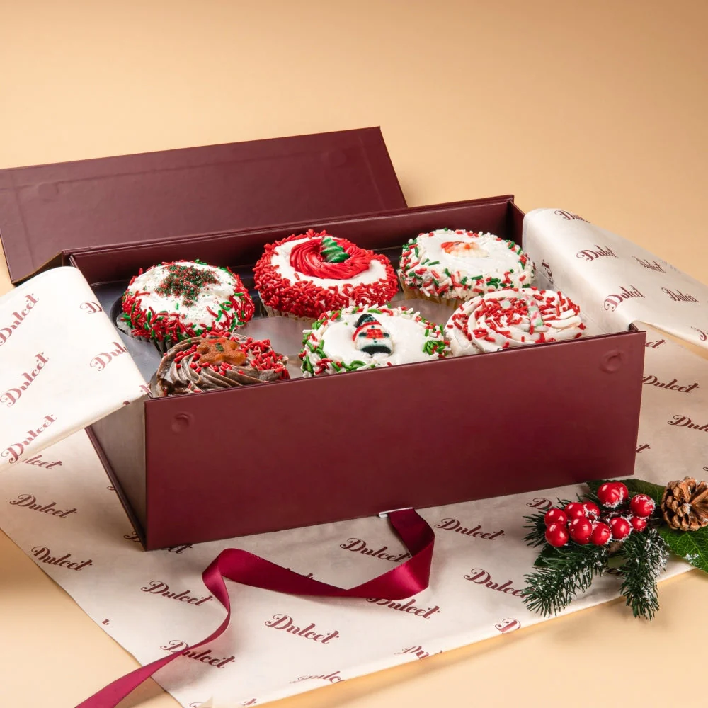 Festive Holiday Cupcakes Assortment - Image 2