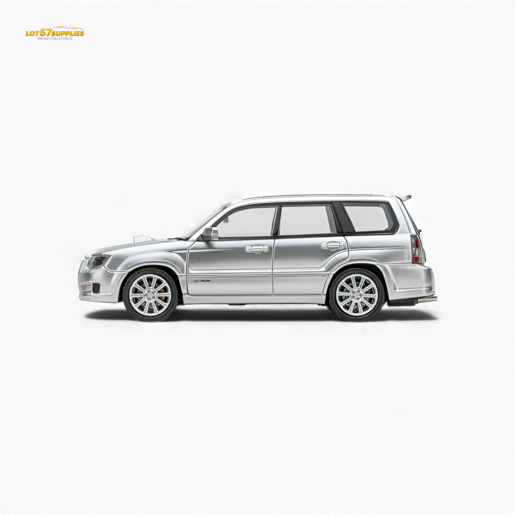 Fiberrun Subaru Forester Silver 1:64 - Image 2