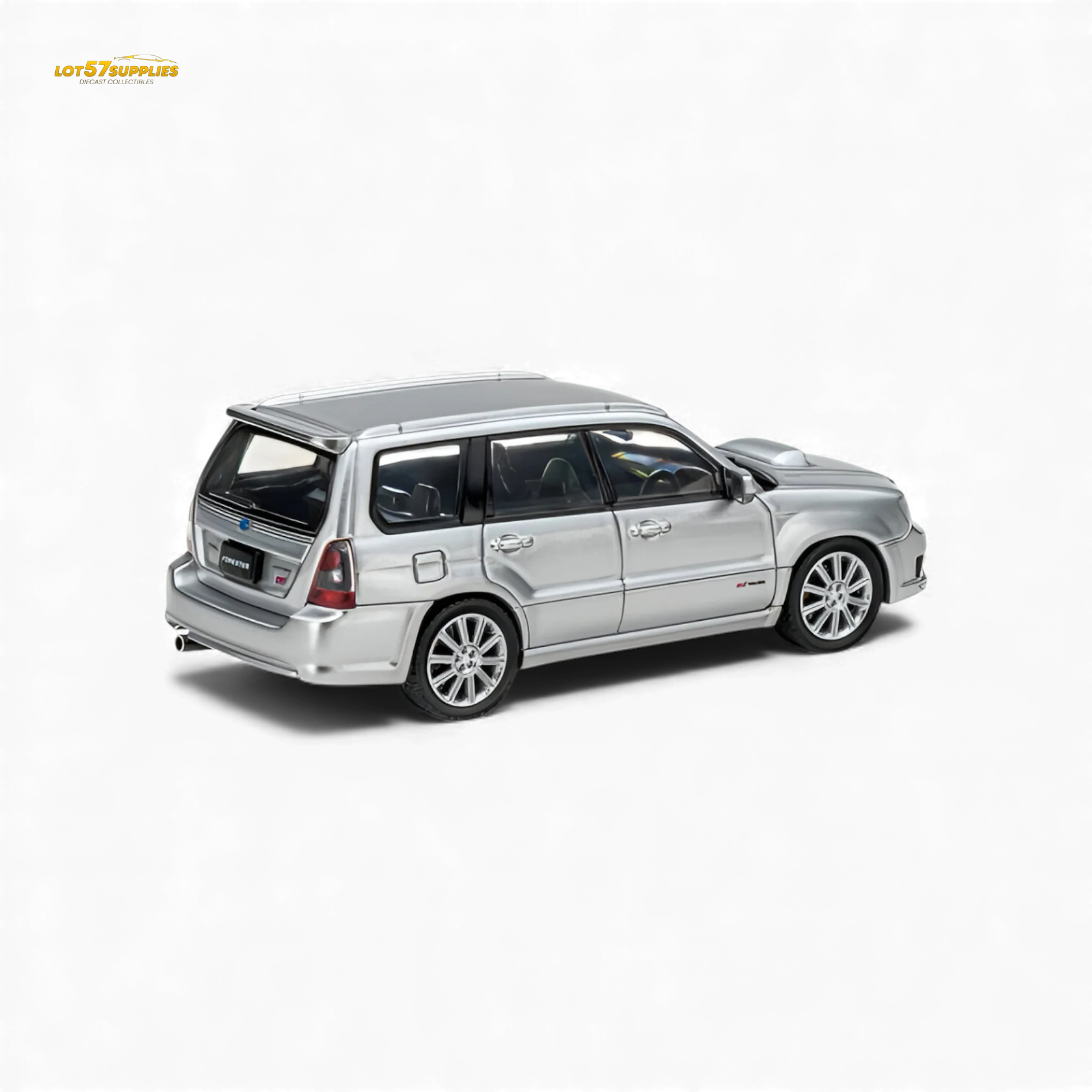 Fiberrun Subaru Forester Silver 1:64 - Image 3
