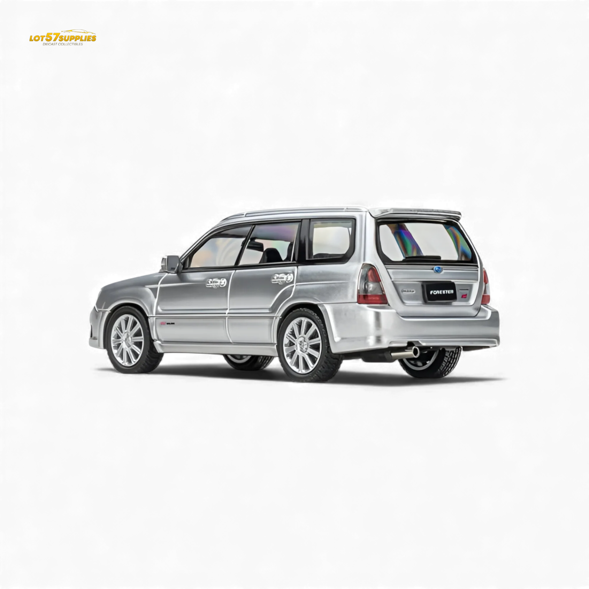 Fiberrun Subaru Forester Silver 1:64 - Image 6