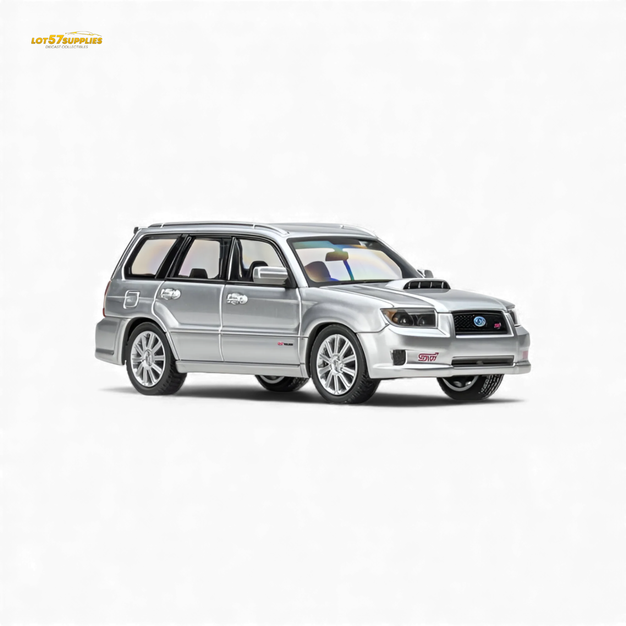 Fiberrun Subaru Forester Silver 1:64 - Image 8