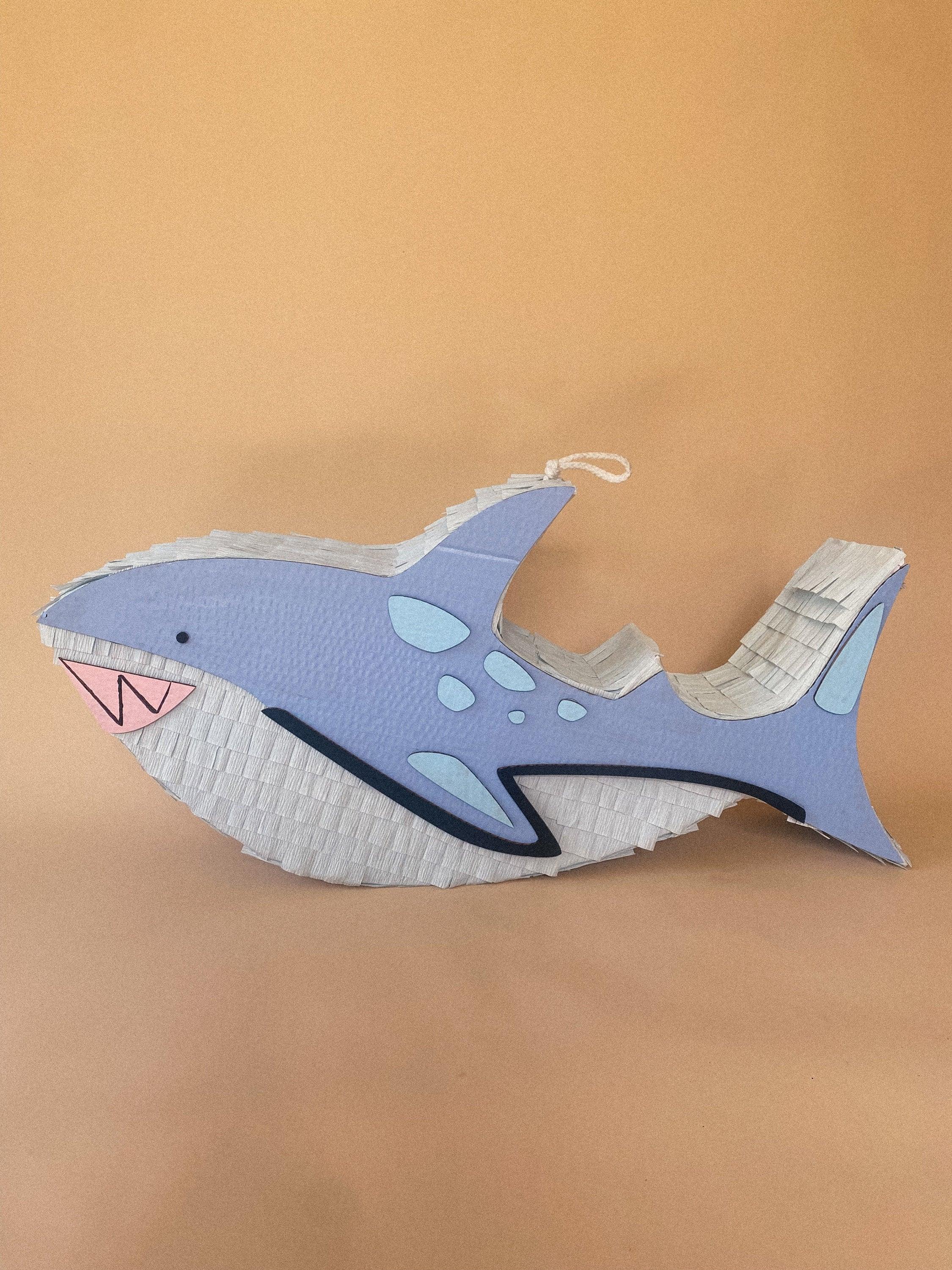 🦈 Fierce Shark Piñata – Handmade Shark Party Decoration, Candy Holder - Image 2