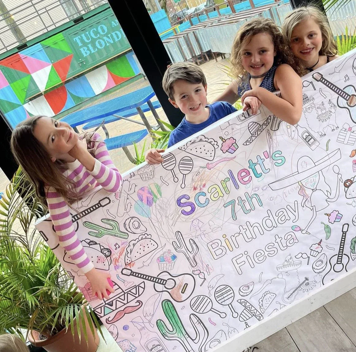 Fiesta Coloring Tablecloth - Image 5