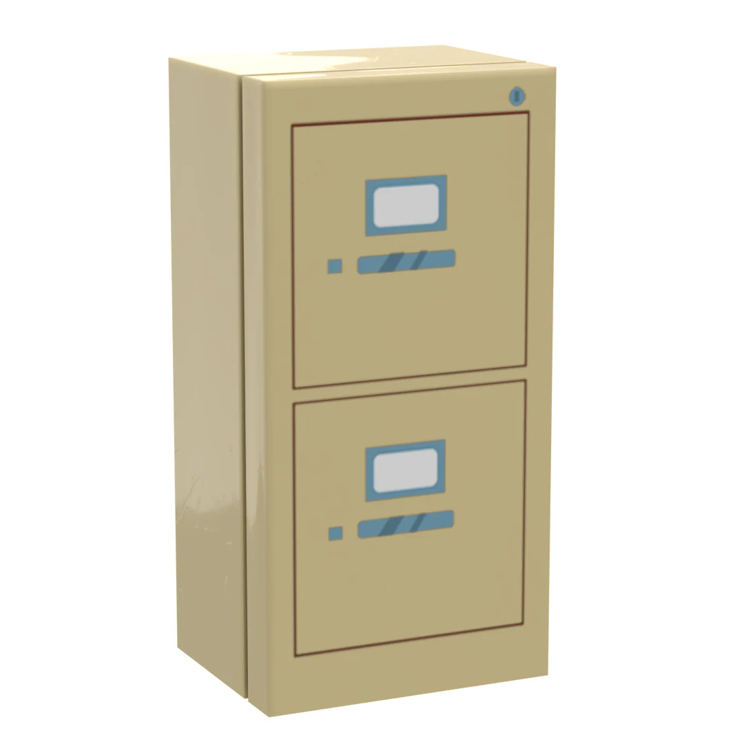 Filing Cabinet for Minifigs made using LEGO parts - B3 Customs - Image 3
