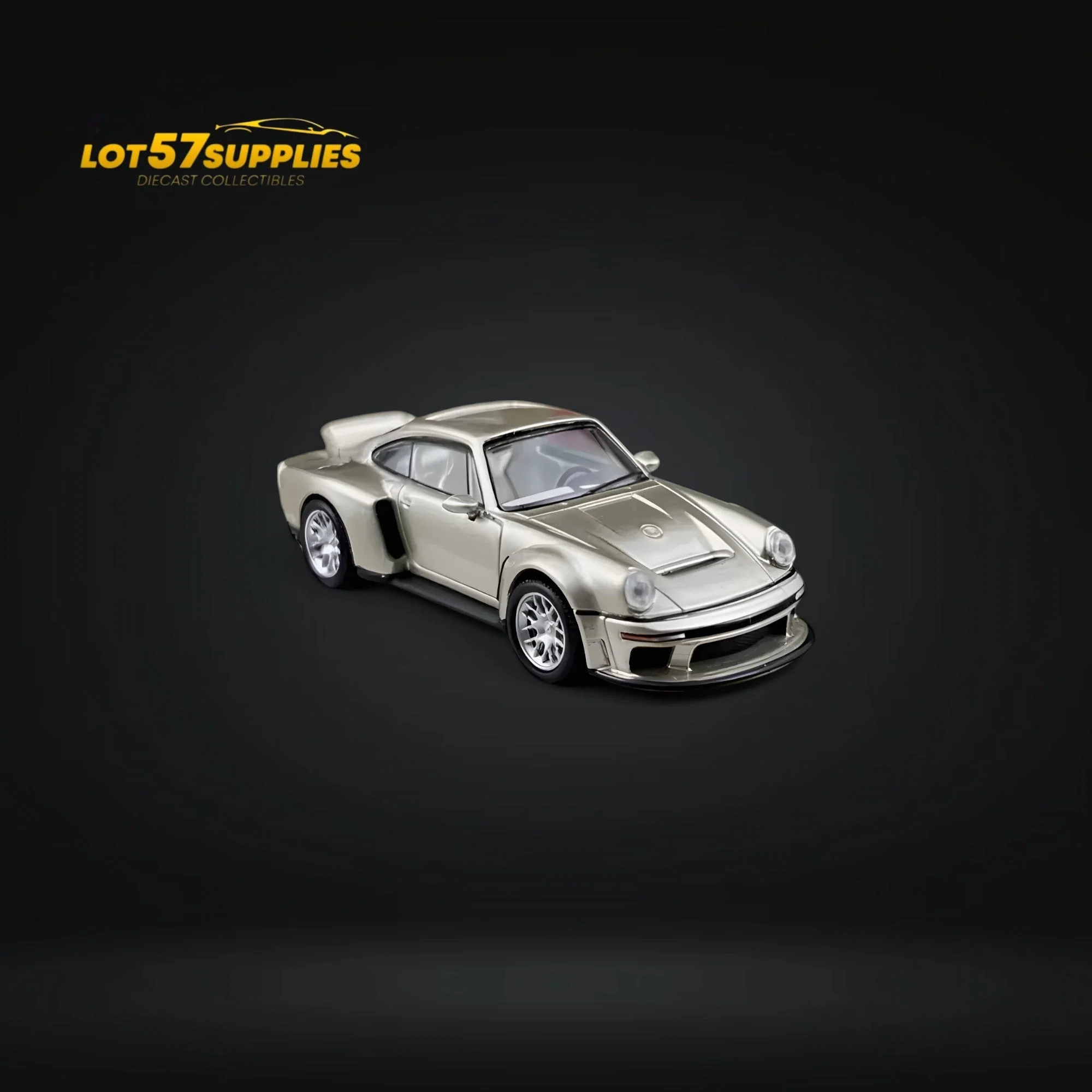 FindClassically Porsche Singer DLS Turbo Gold 1:64 - Image 2