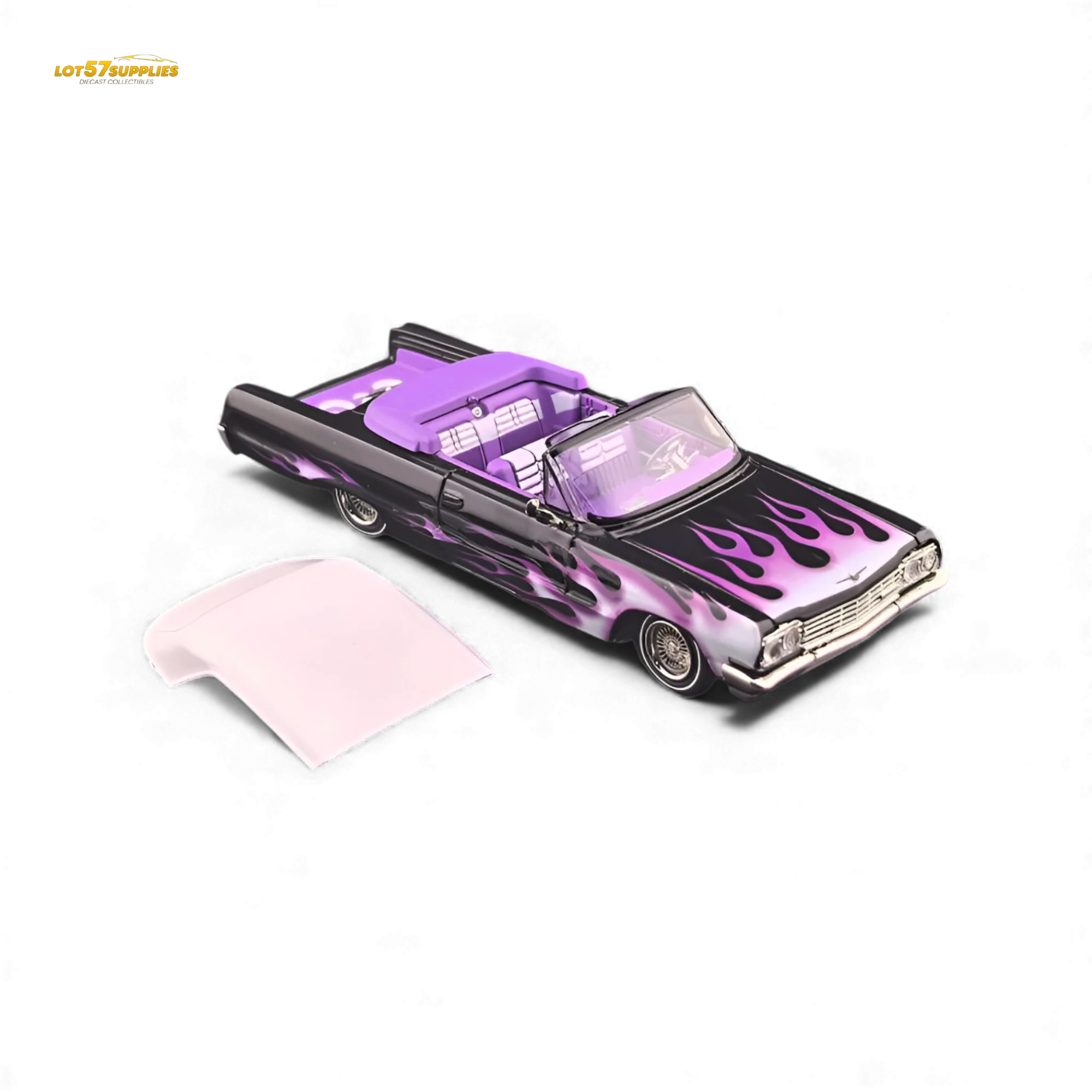 Fine Works64 Chevrolet Impala Ghost Flame 1:64 - Image 2