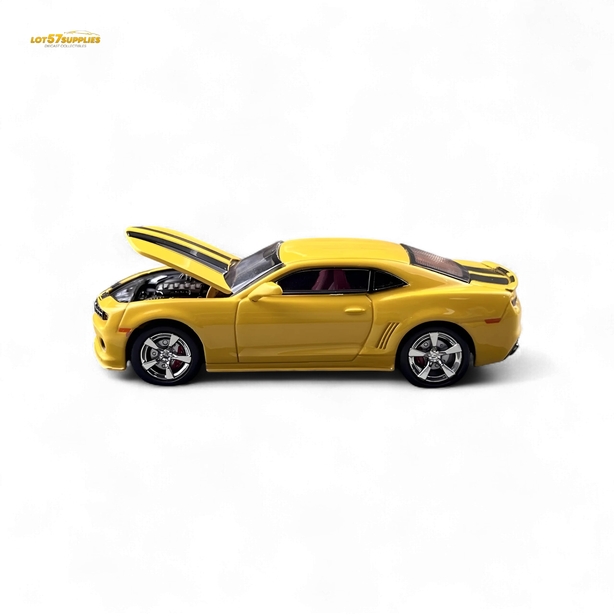 FineWorks64 Chevrolet Camaro Bumblebee Yellow 1:64 - Image 2