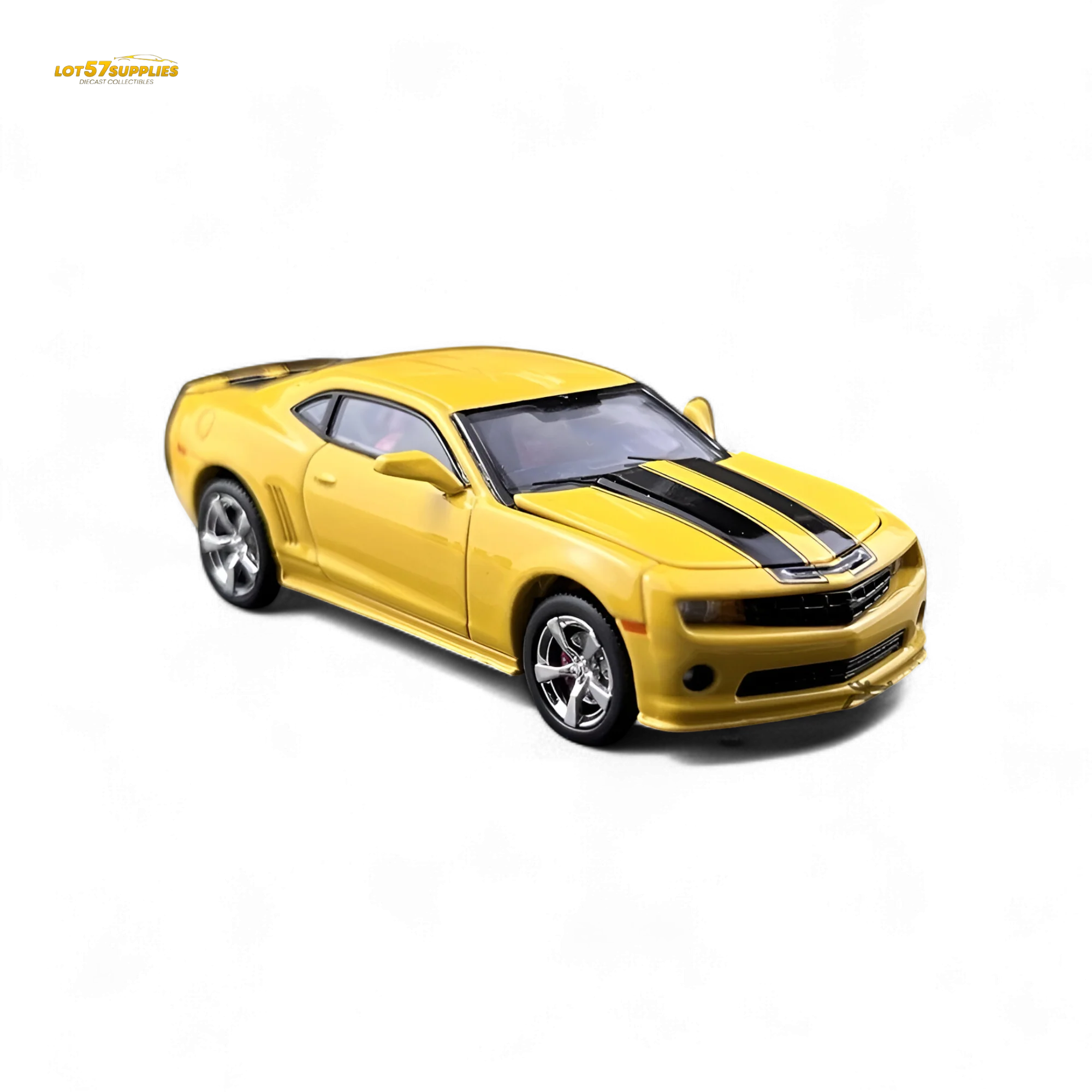 FineWorks64 Chevrolet Camaro Bumblebee Yellow 1:64 - Image 3