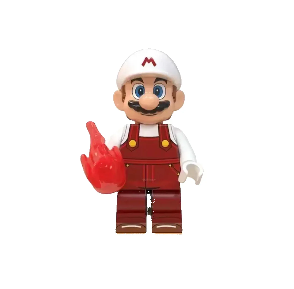 Fireball Mario Minifigure - Super Mario - Image 2