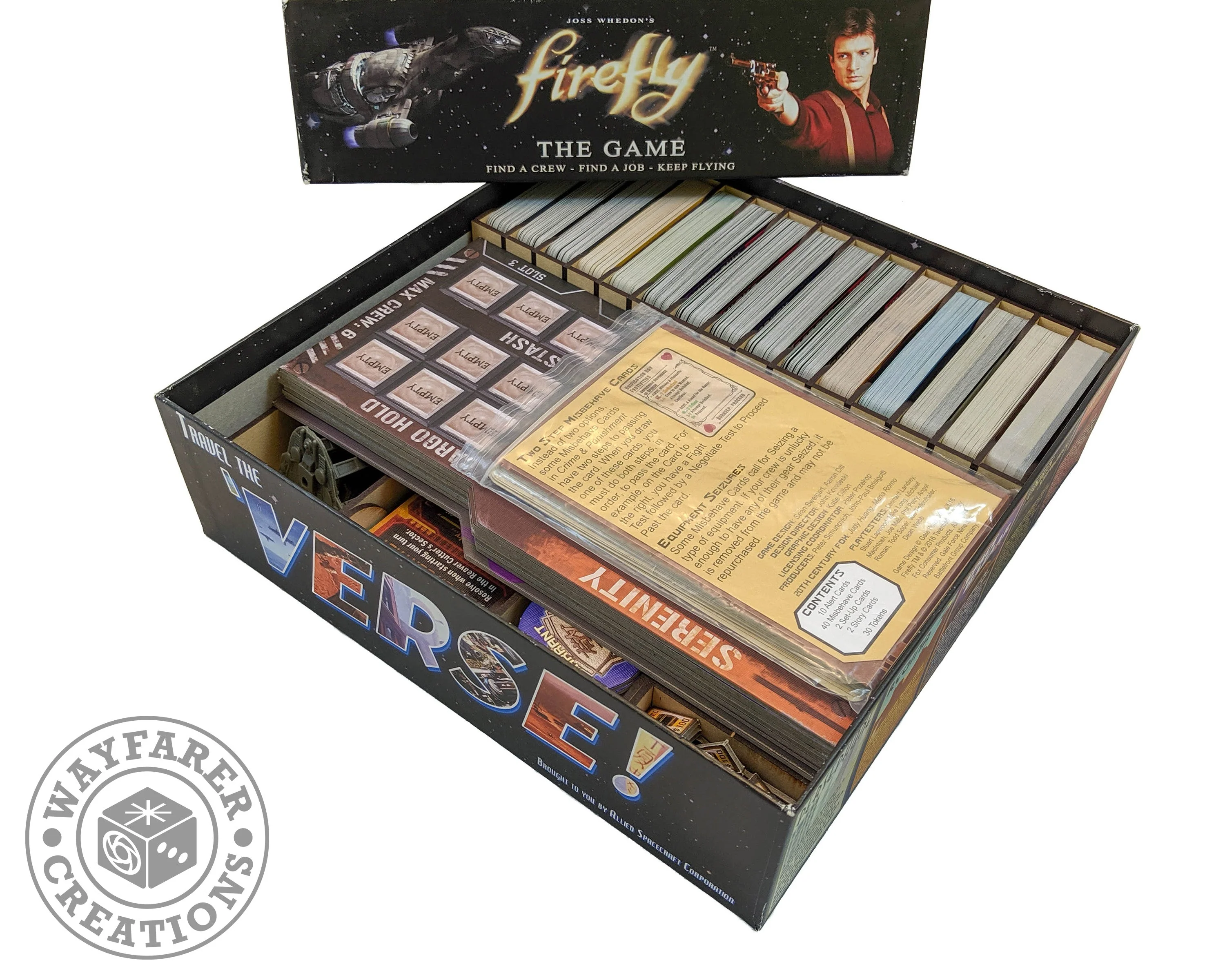 Firefly Board Game Organizer Insert - Image 2