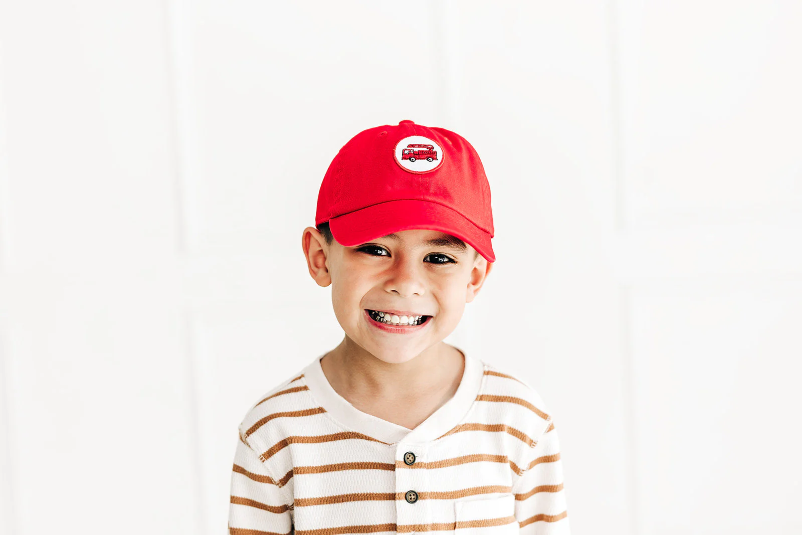 Firetruck Patch Baseball Hat - Image 4
