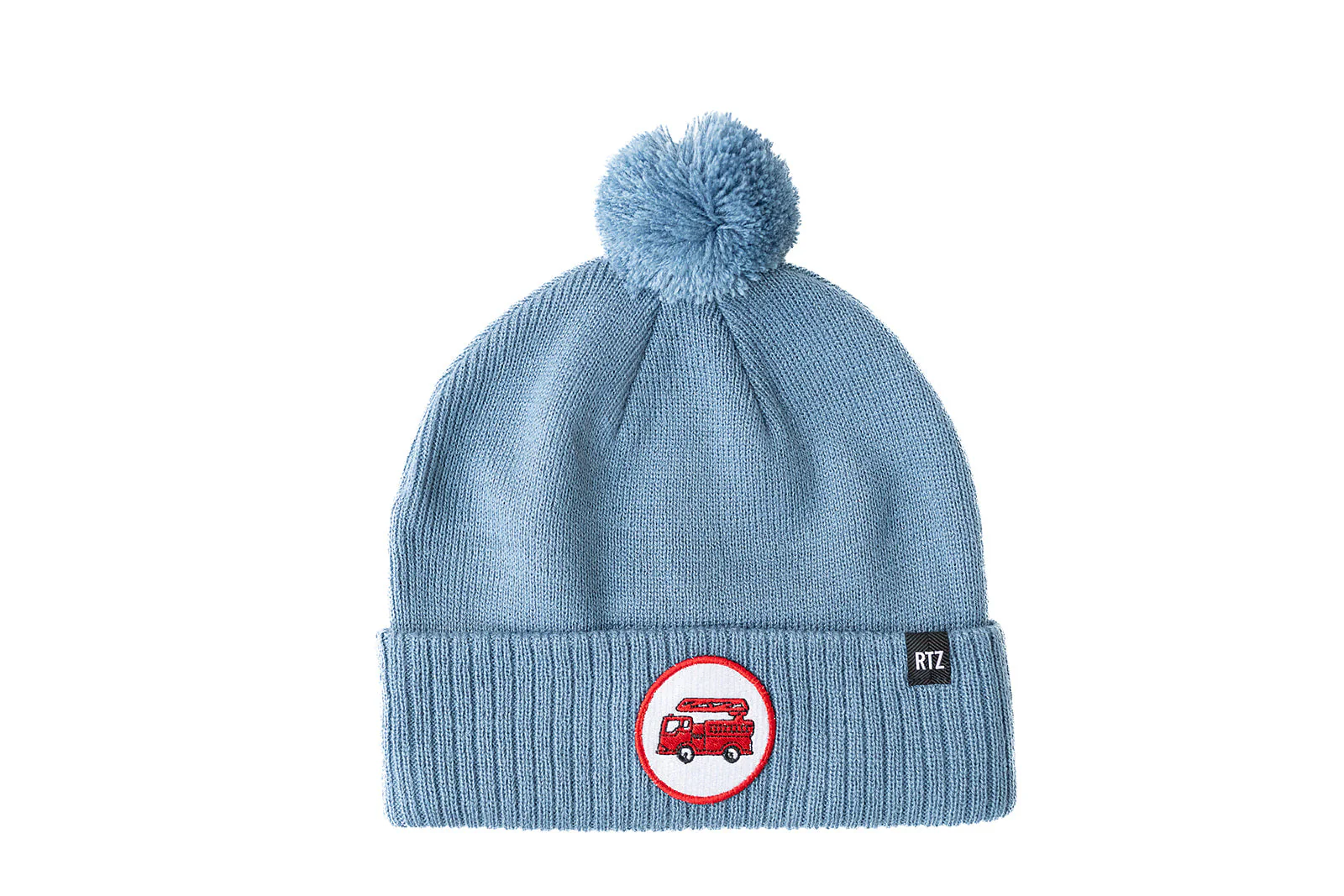 Firetruck Patch Pom Pom Hat - Image 5
