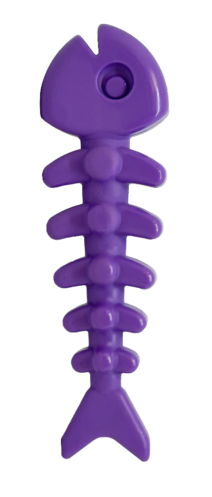 Fish Bone Nylon Dog Toy for Aggressive Chewers | USA Made | SodaPup - Image 2