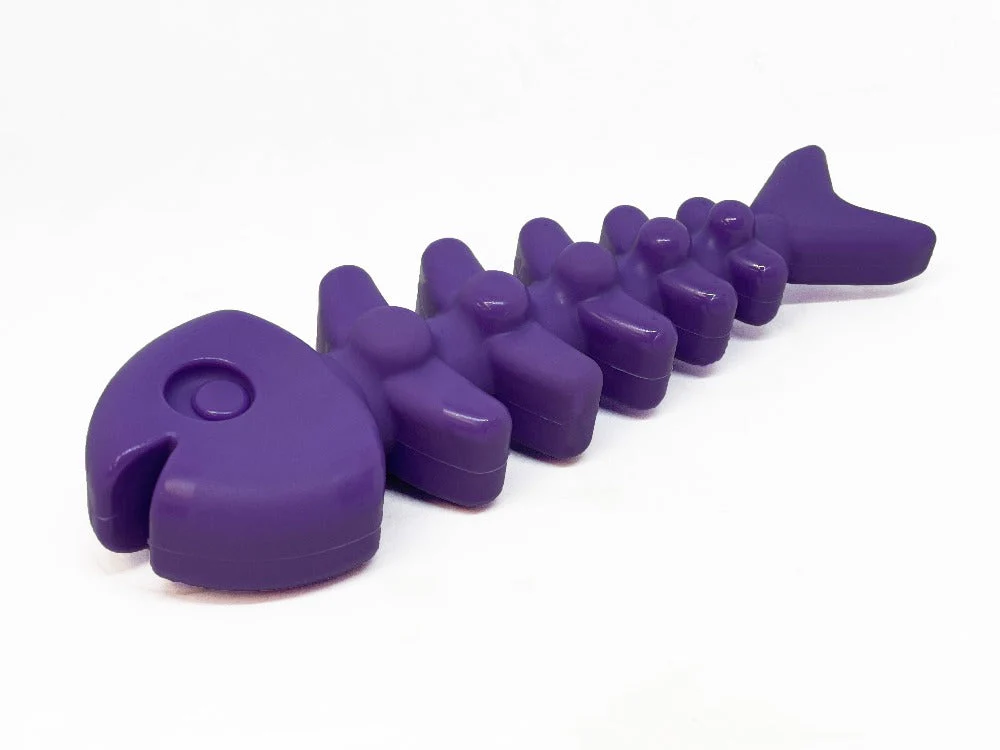 Fish Bone Nylon Dog Toy for Aggressive Chewers | USA Made | SodaPup - Image 8
