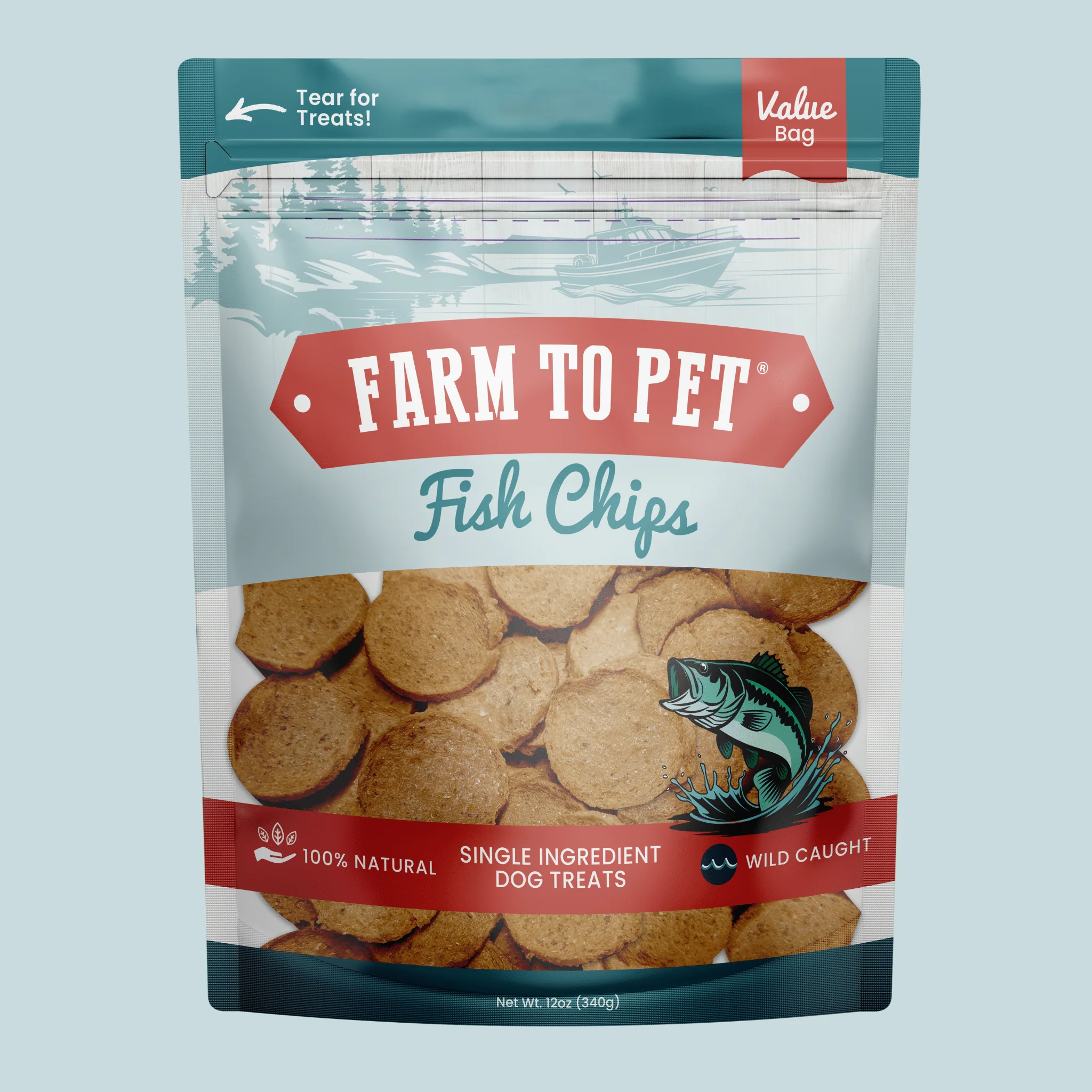 Fish Chips for Dogs | Wild-Caught Fish Dog Treats - Image 8