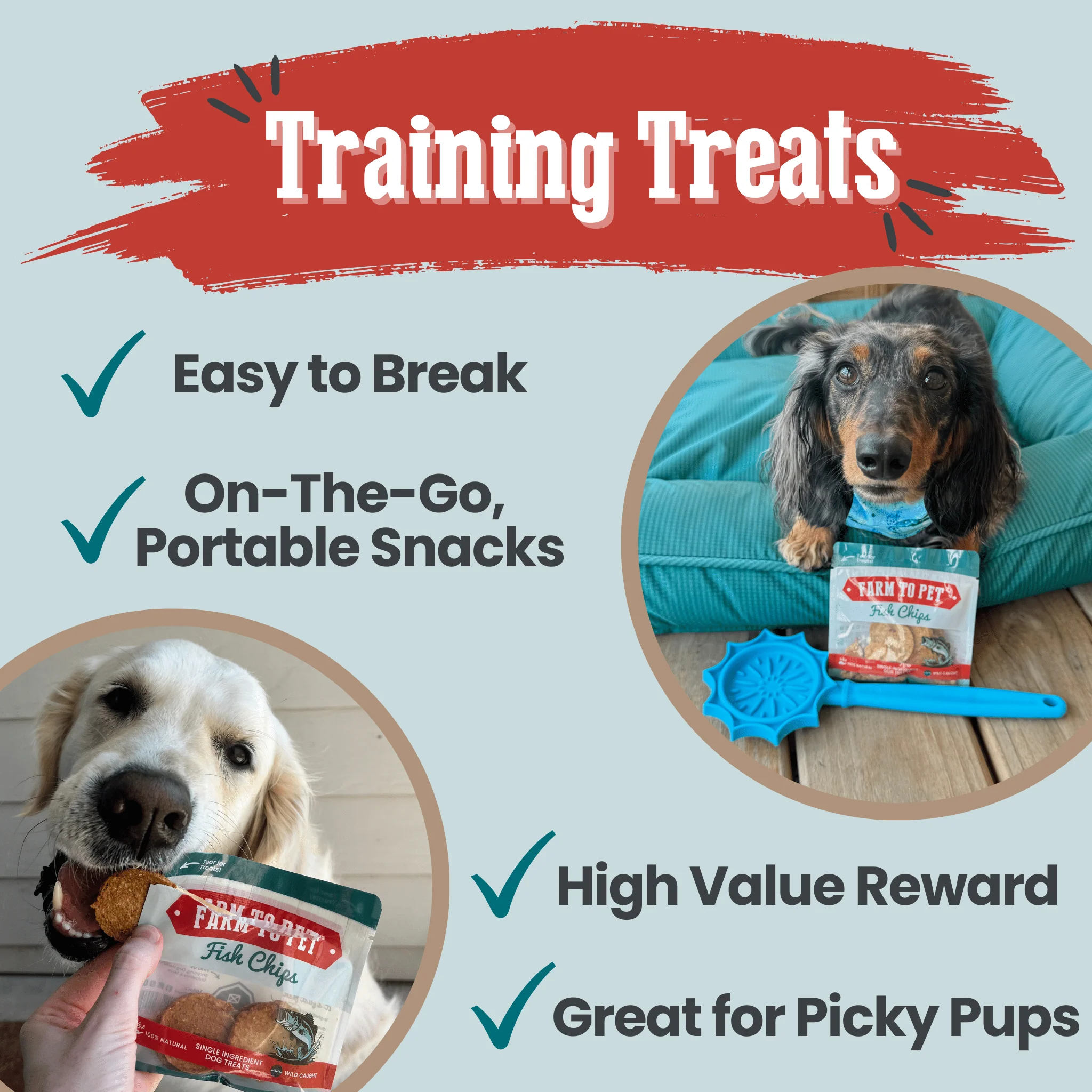 Fish Chips Snack Pack Bundles | Dog Treats for Training & Travel - Image 14