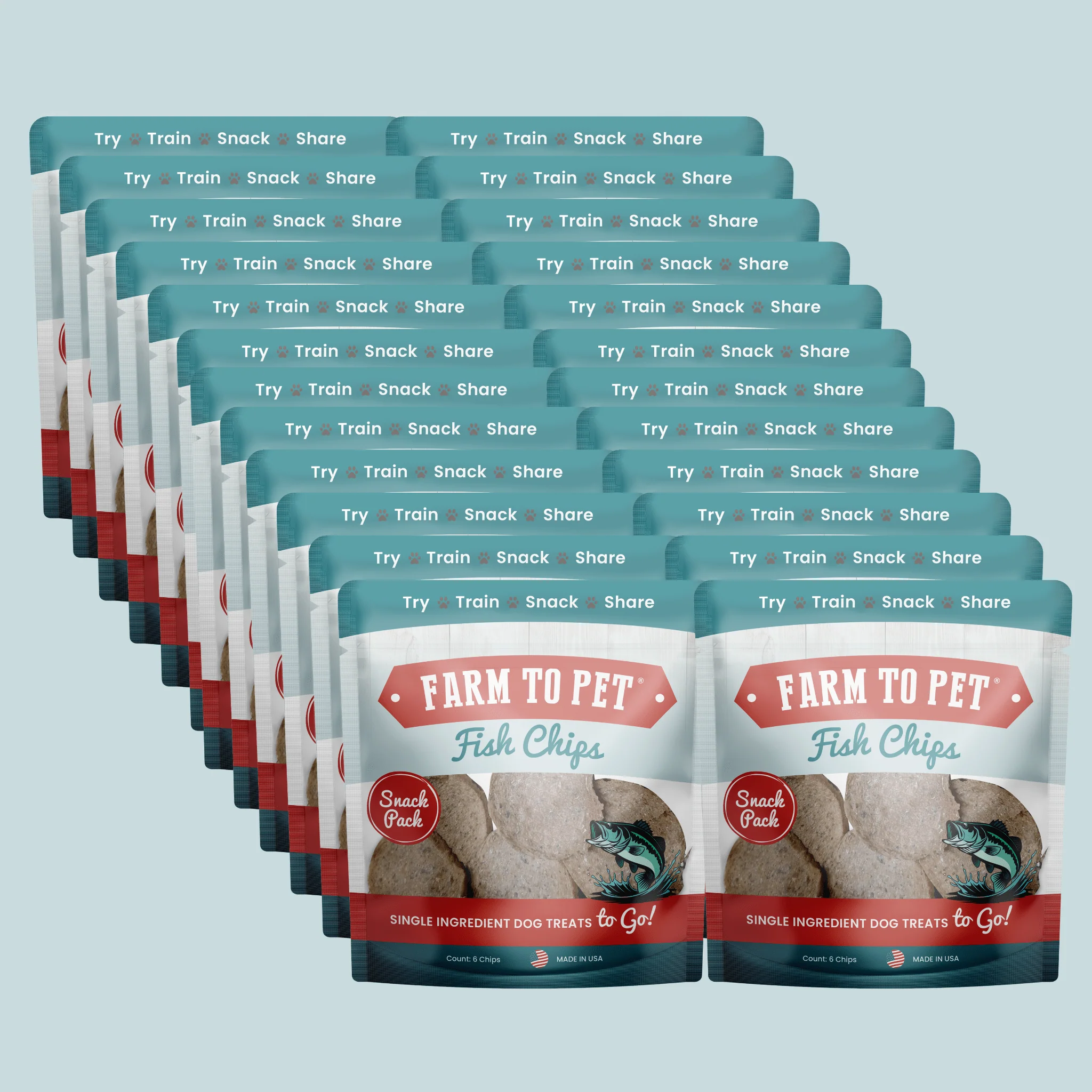 Fish Chips Snack Pack Bundles | Dog Treats for Training & Travel - Image 17