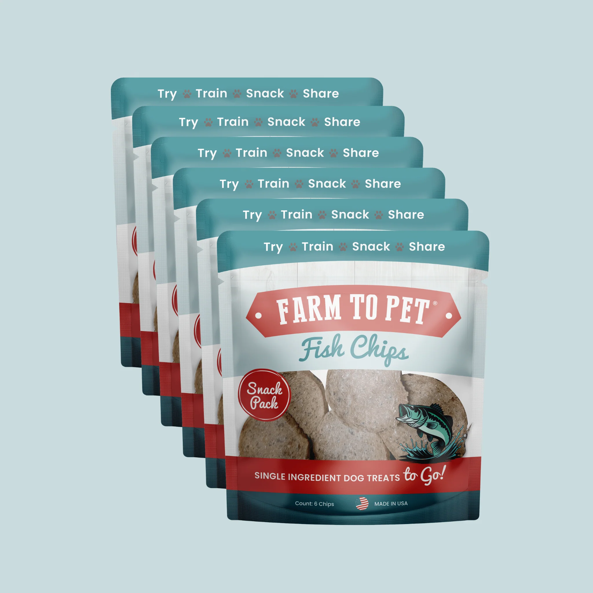 Fish Chips Snack Pack Bundles | Dog Treats for Training & Travel - Image 3