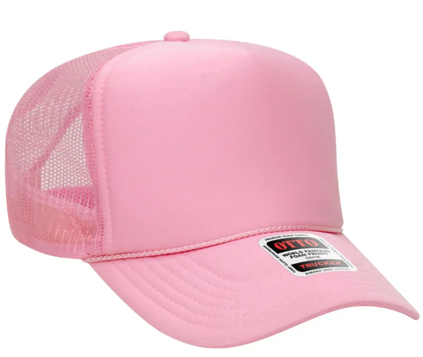 Fish On Hooks Adult Otto Foam Trucker Hat - Image 2