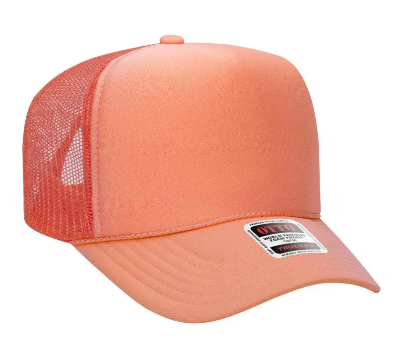 Fish On Hooks Adult Otto Foam Trucker Hat - Image 21