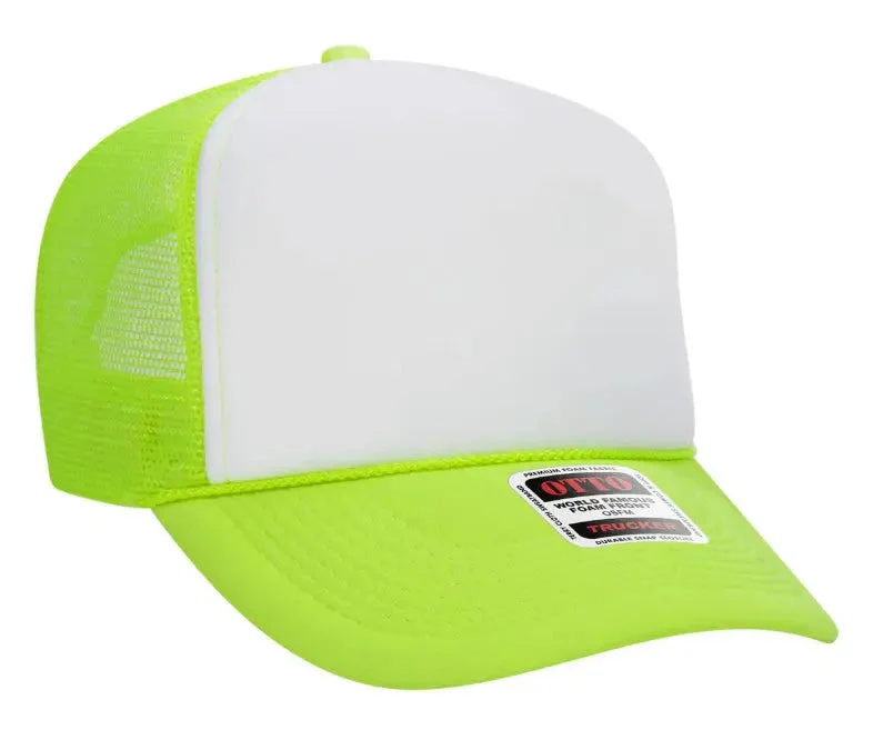 Fish On Hooks Adult Otto Foam Trucker Hat - Image 24