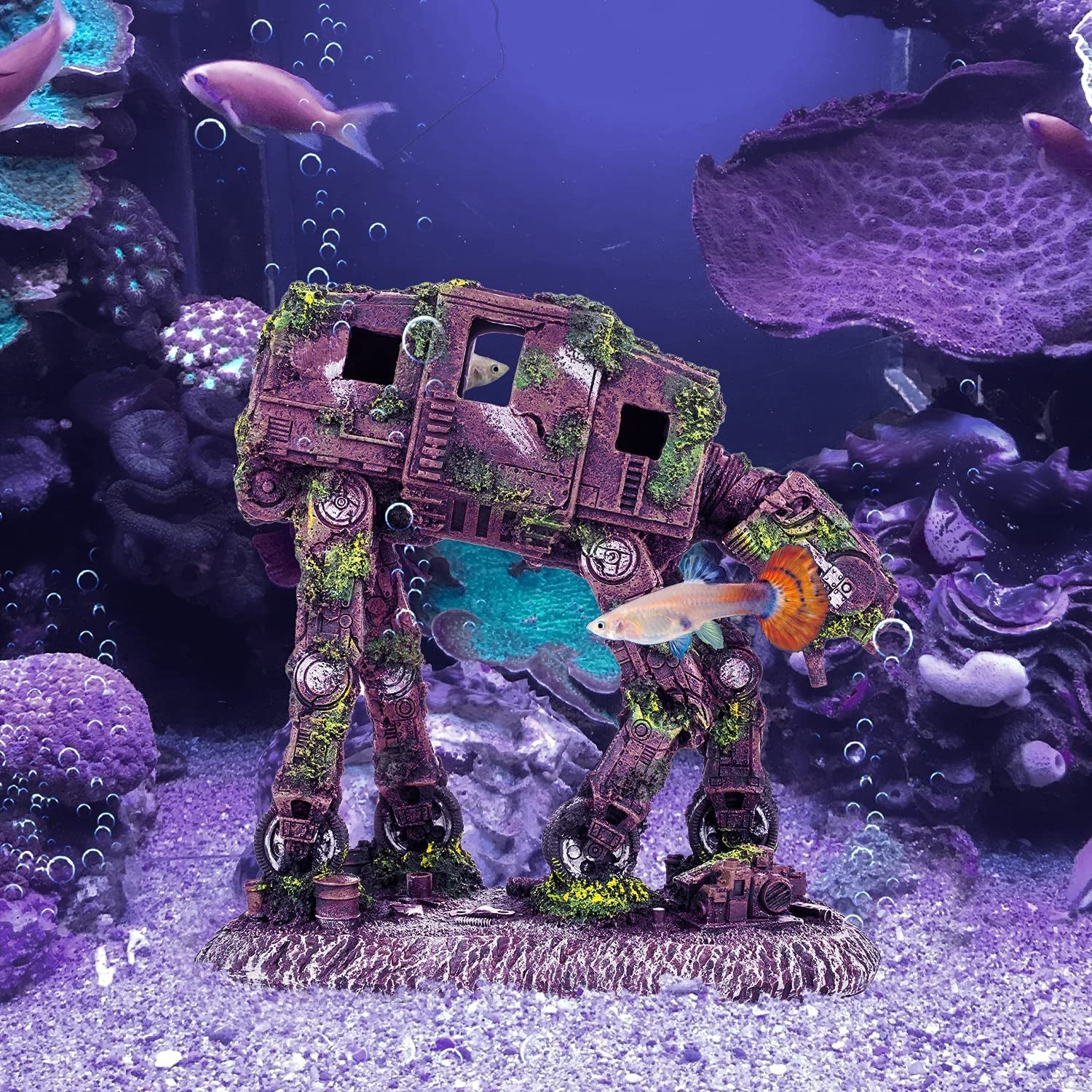 Fish Tank Decorations, Multi Design Optional - Image 7