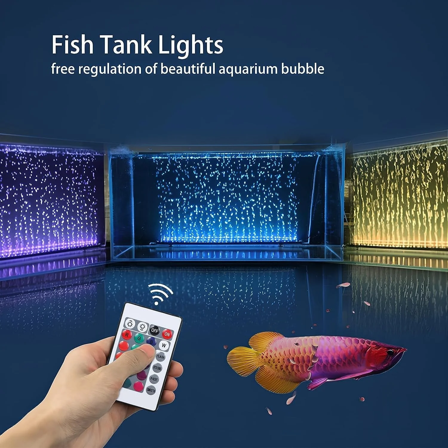 Fish Tank Light with Air Bubble Hole - Image 2