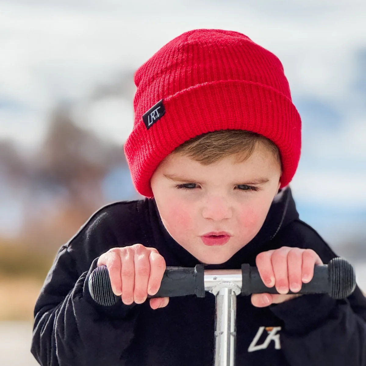 FISHERMAN BEANIE - RED - Image 2