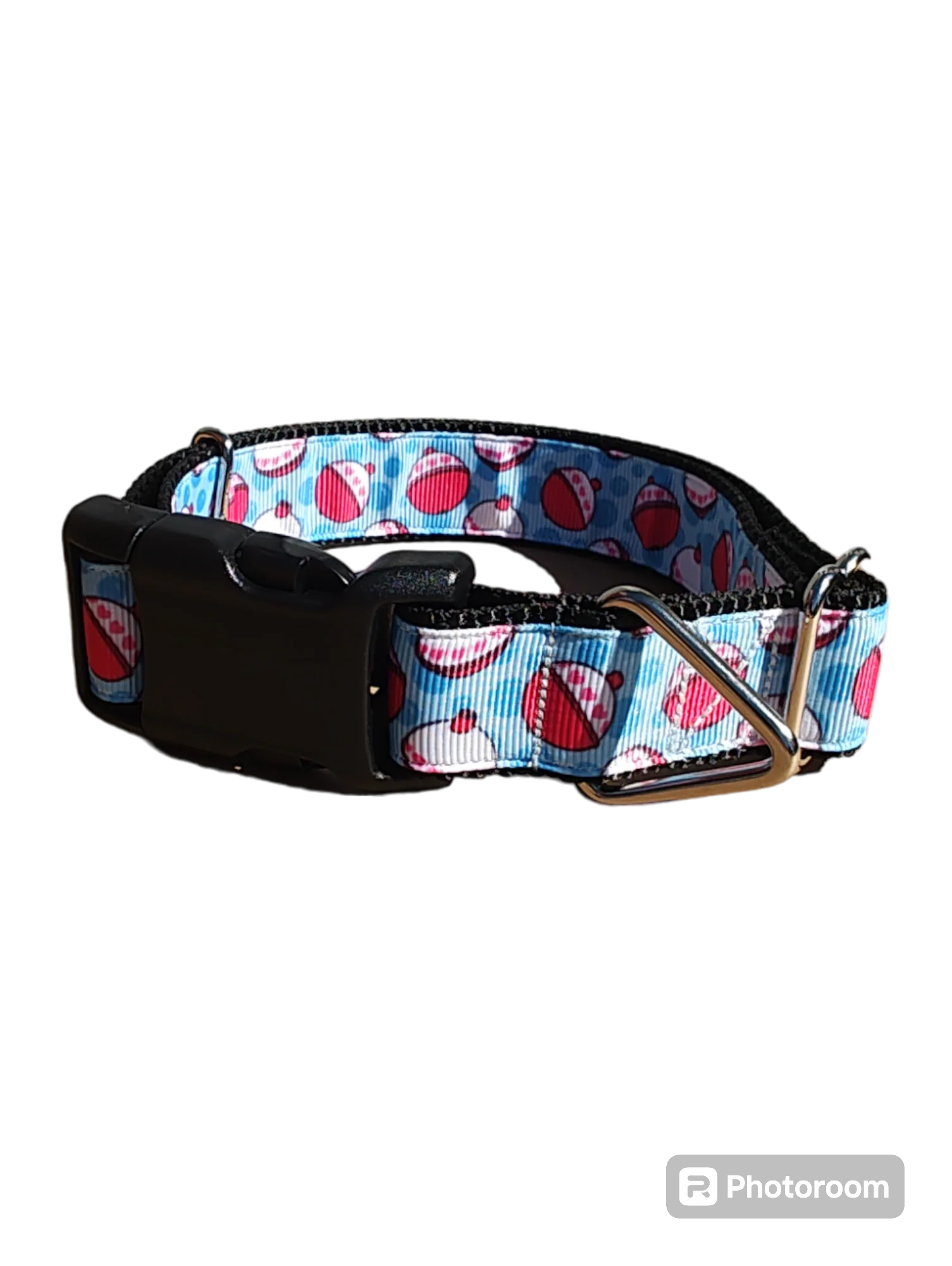 Fishing Bobbers Nylon Dog Collar - Image 2