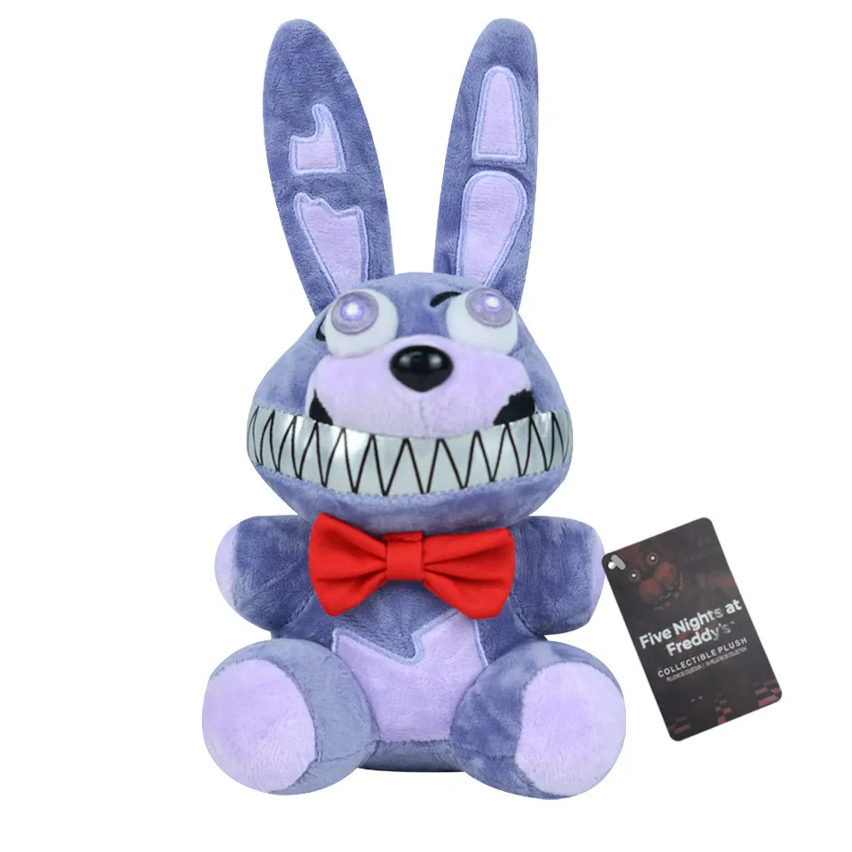 Five Night At Freddy Fnaf Cute Plush Toys Game Doll 18CM Bonnie Bear Foxy Cartoon Stuffed Dolls Freddy Toys For Children Gifts - Image 23