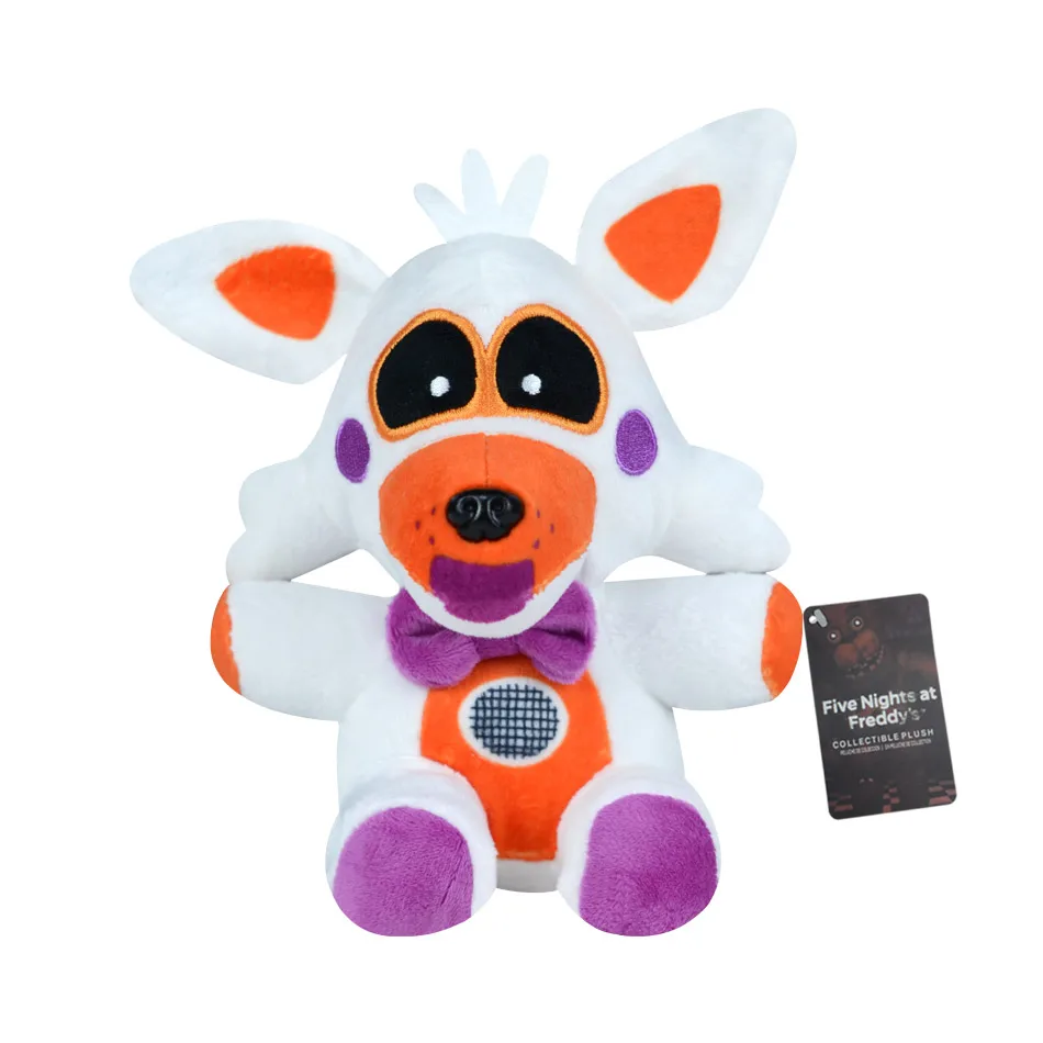 Five Night At Freddy Fnaf Cute Plush Toys Game Doll 18CM Bonnie Bear Foxy Cartoon Stuffed Dolls Freddy Toys For Children Gifts - Image 24