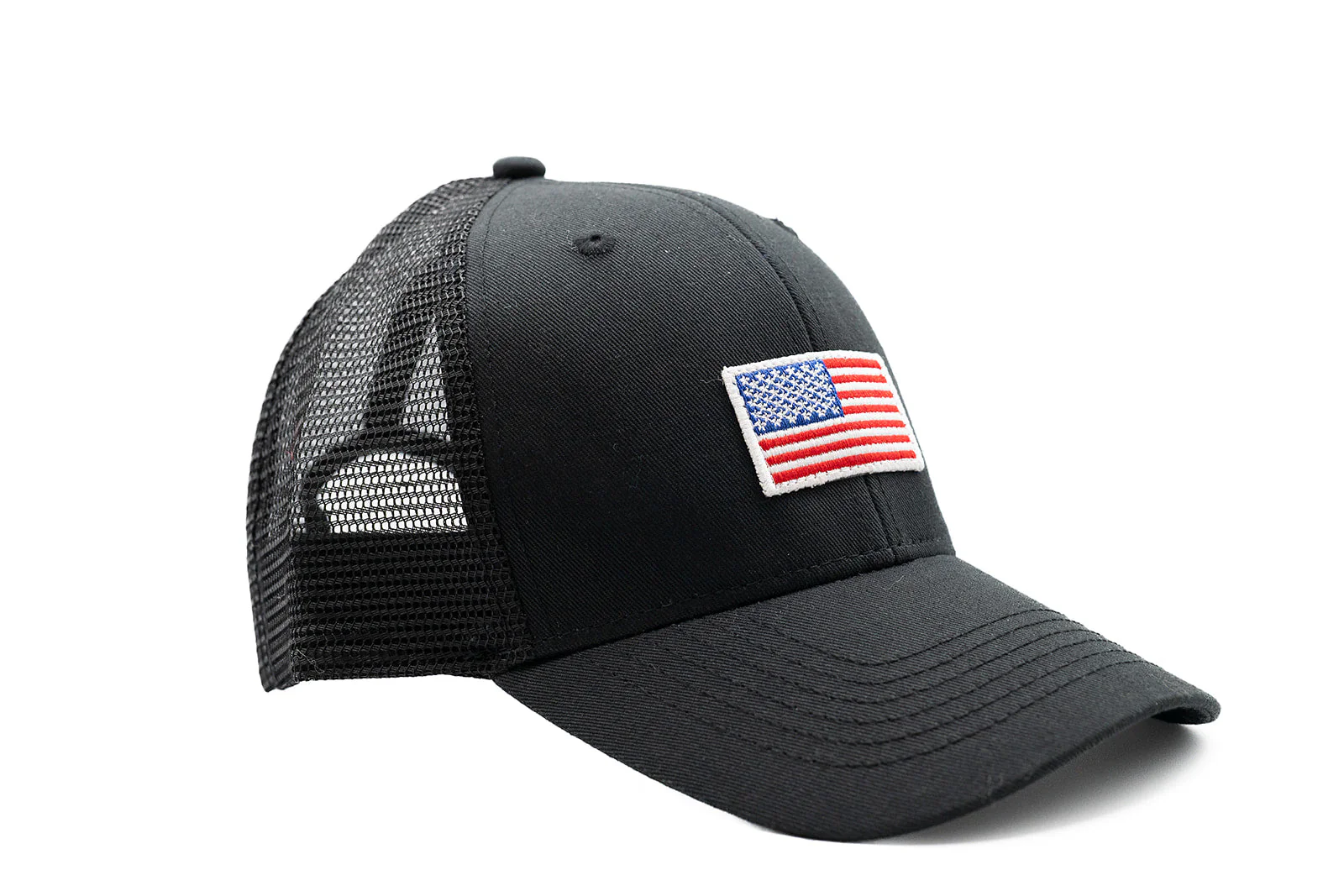 Flag Patch Snapback Hat - Image 2