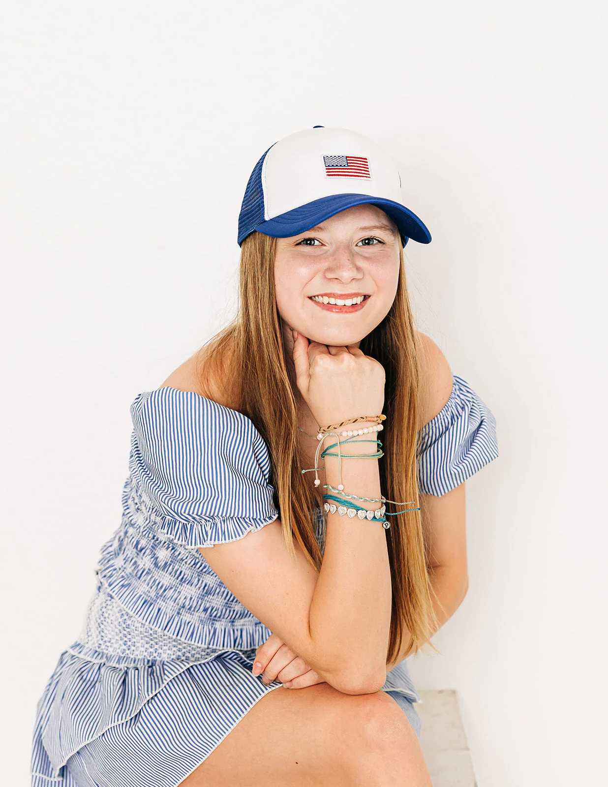 Flag Patch Trucker Hat - Image 19