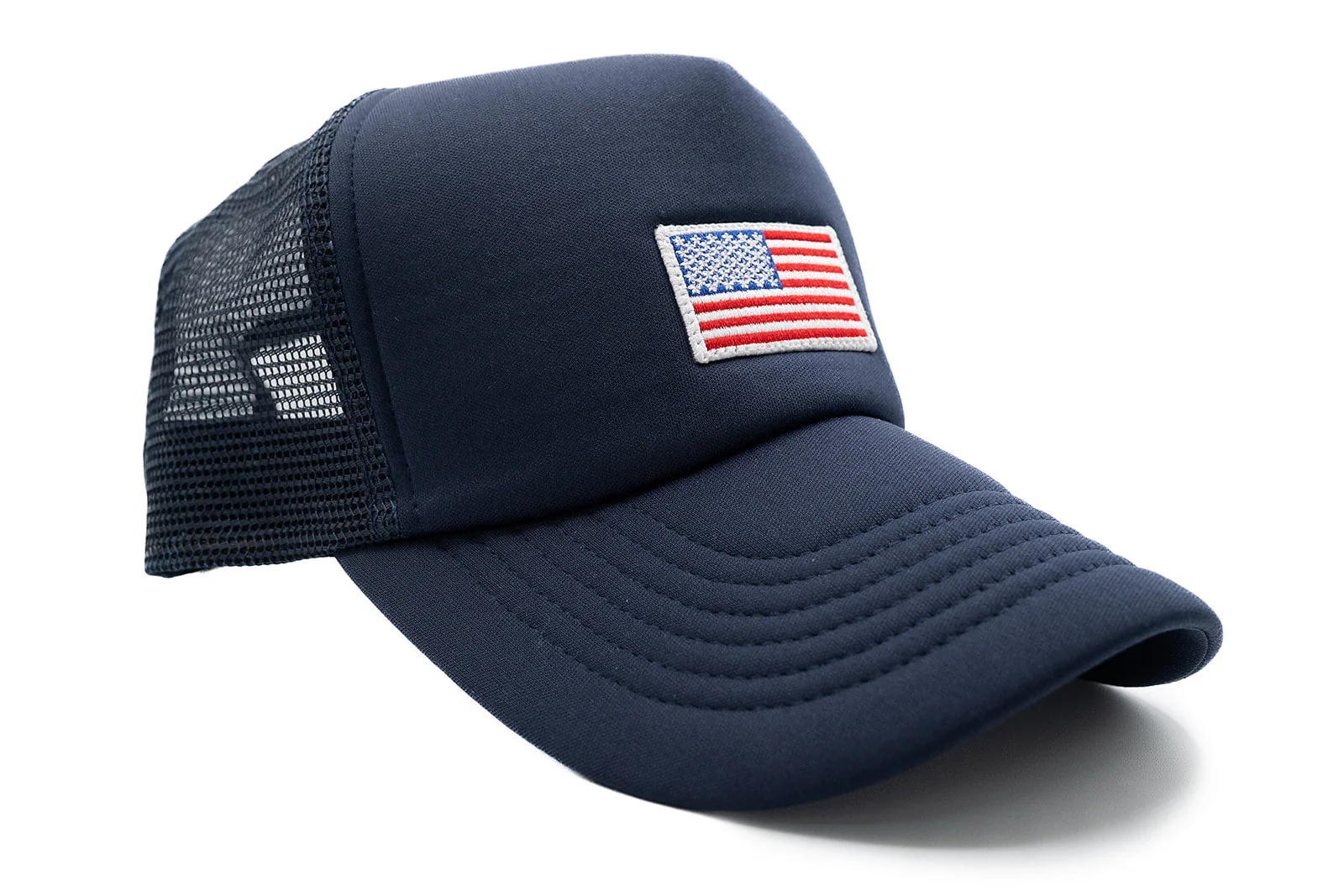 Flag Patch Trucker Hat - Image 2