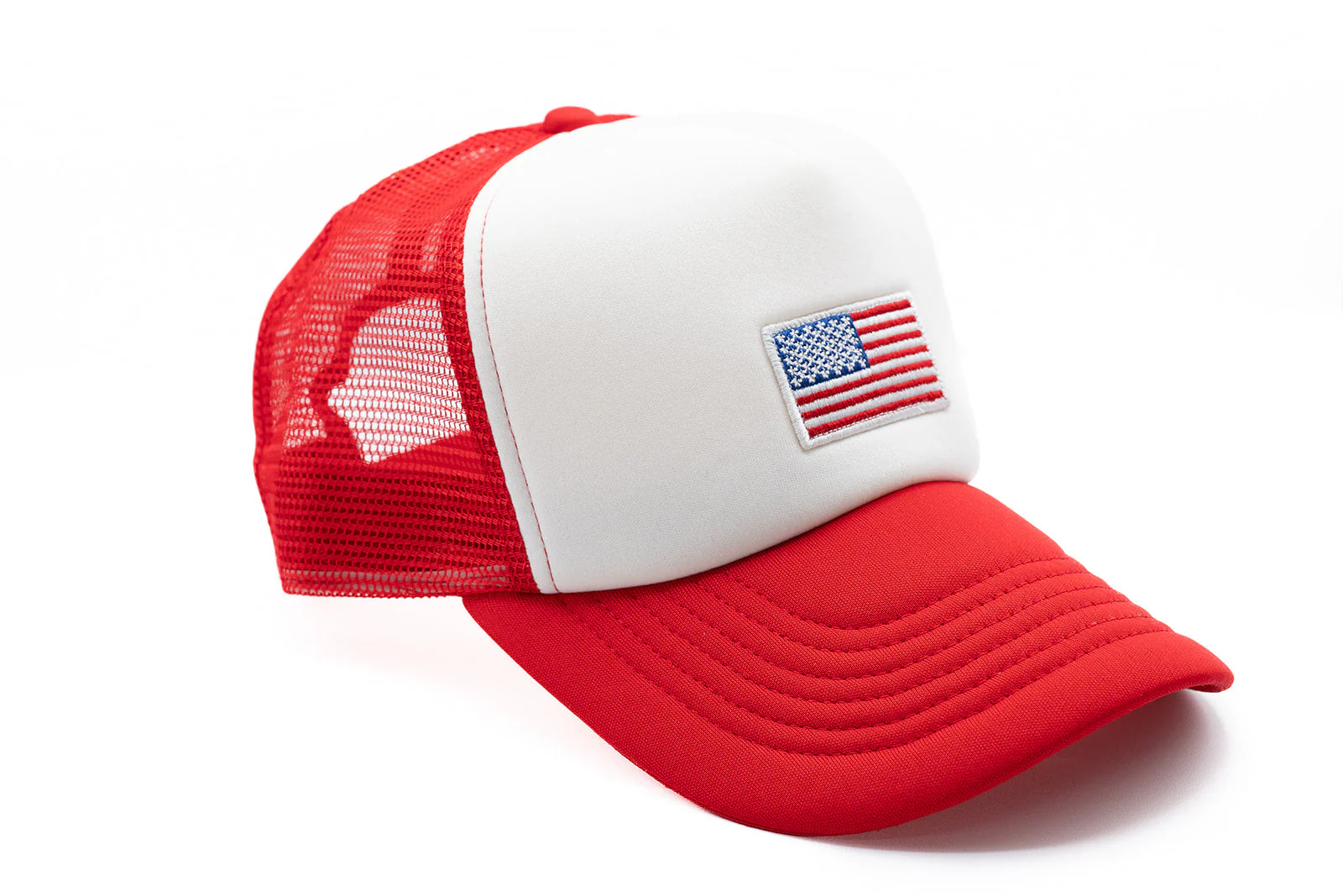 Flag Patch Trucker Hat - Image 23