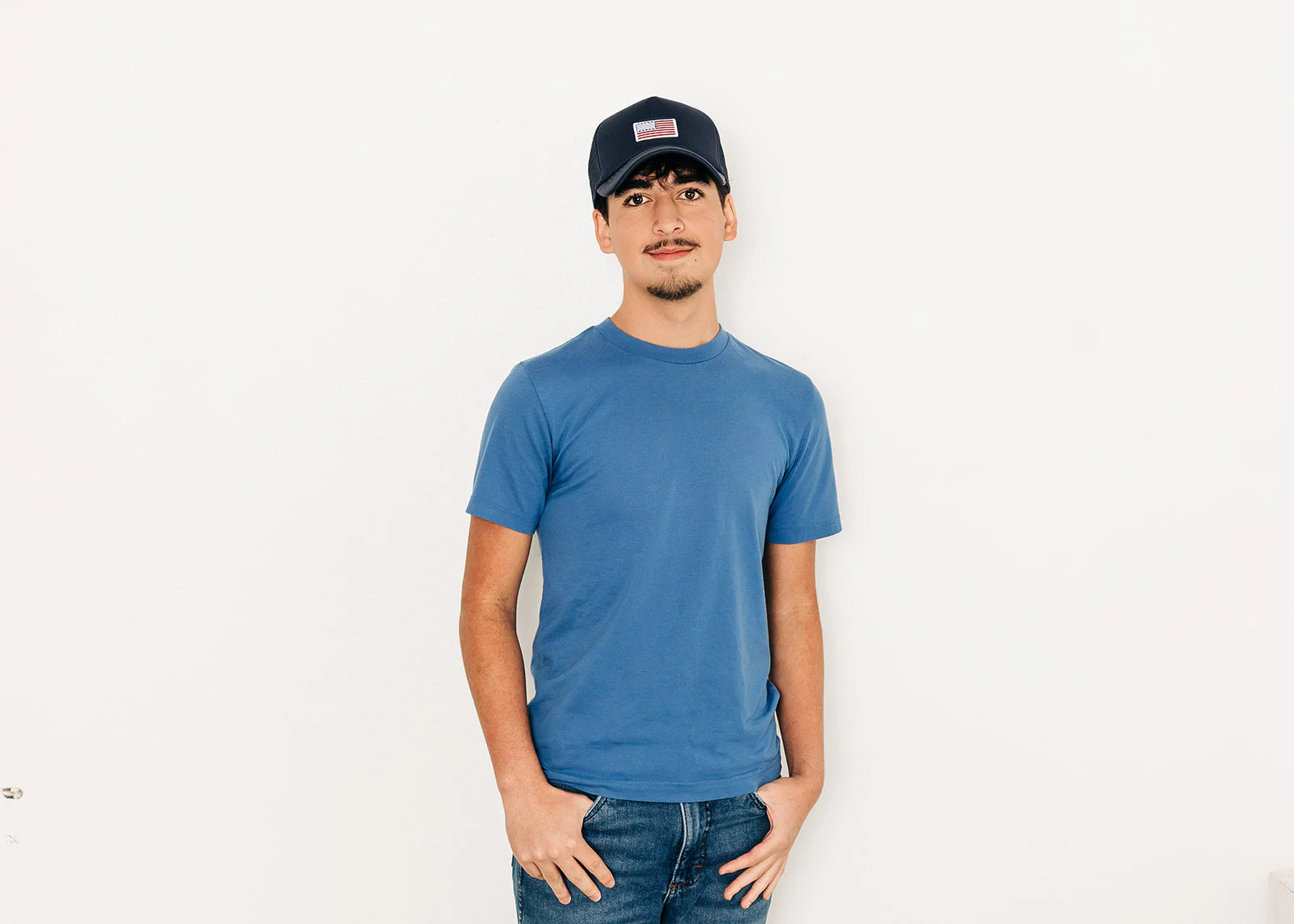 Flag Patch Trucker Hat - Image 5
