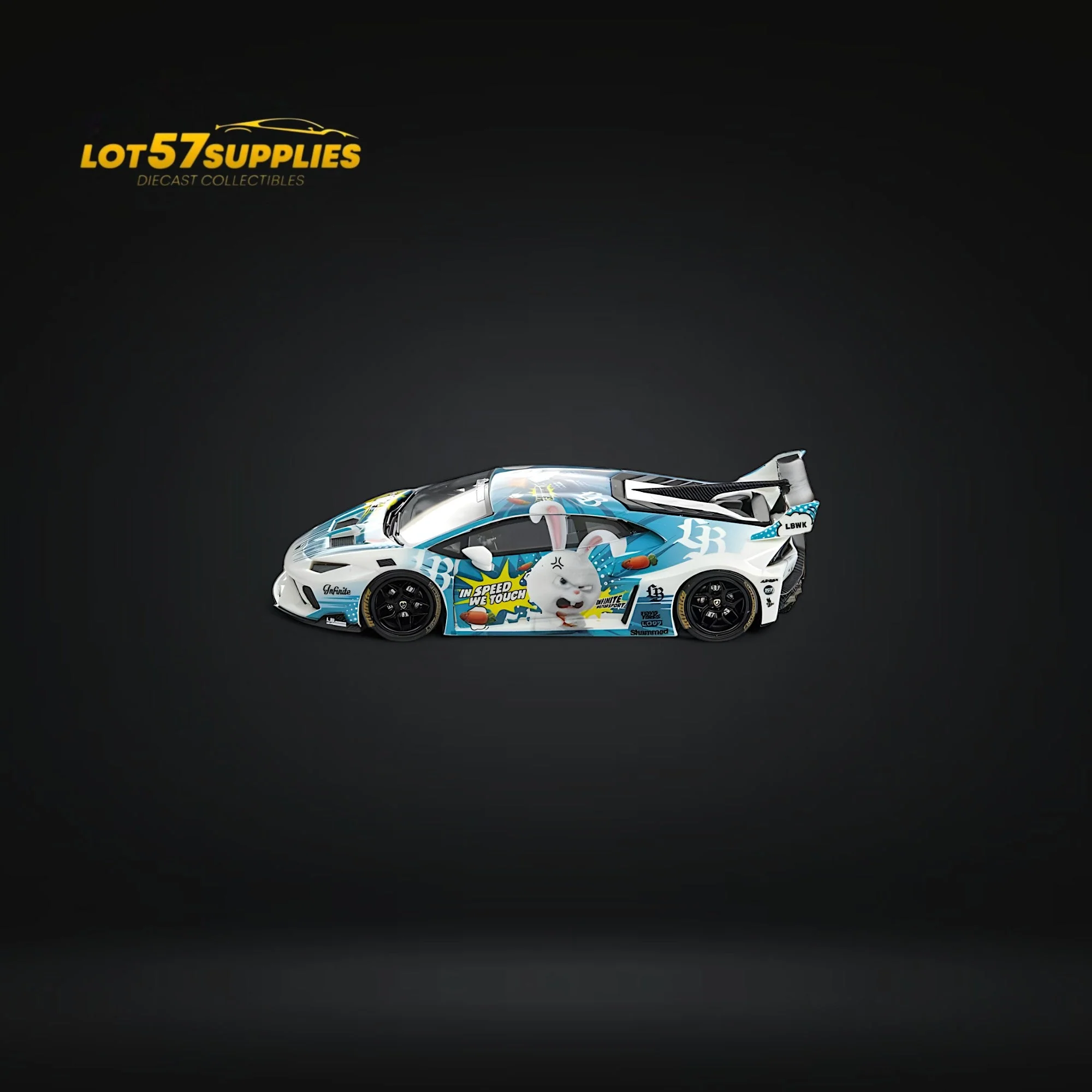 Flame Lamborghini Huracan GT LP610 Luminous 1:64 - Image 2