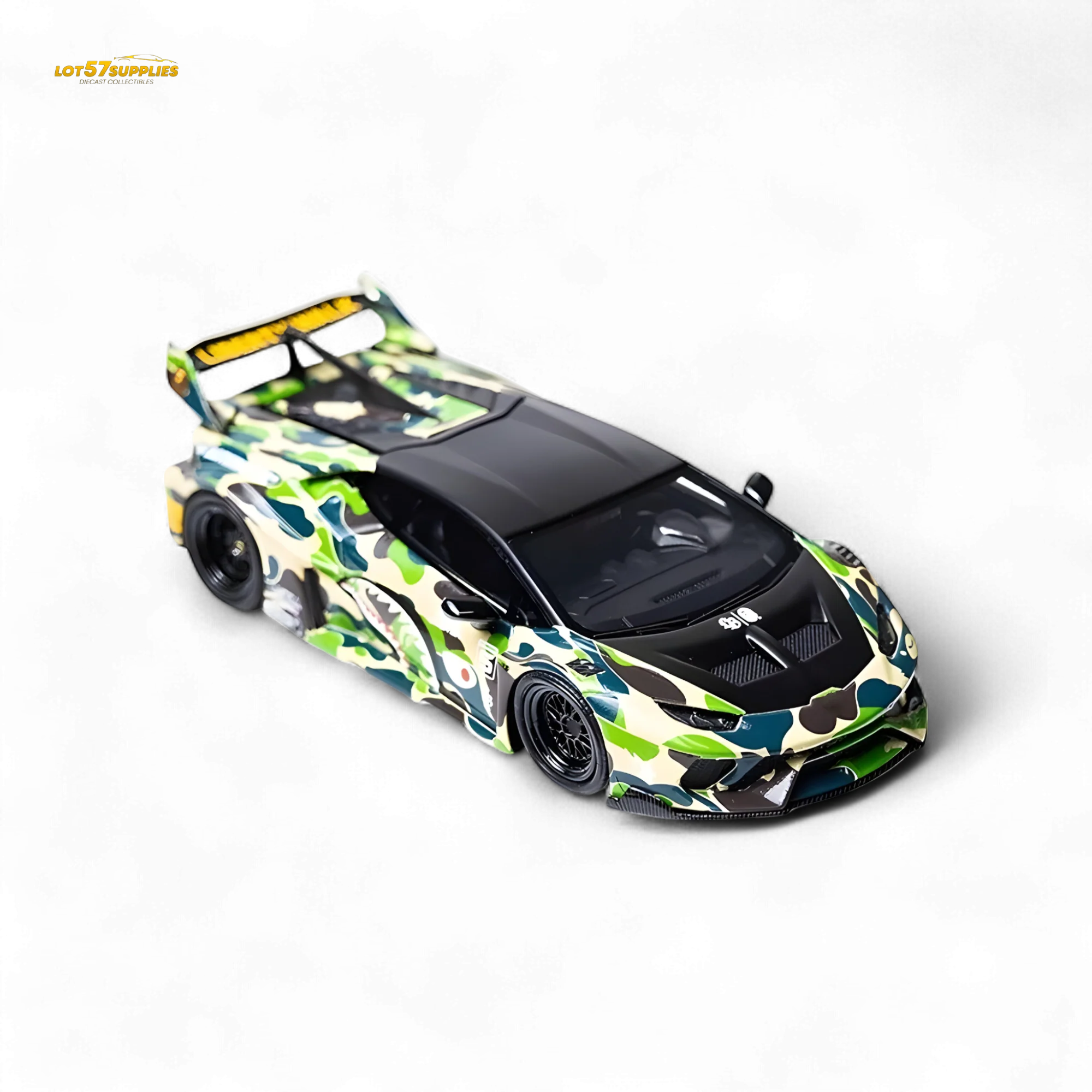 Flame Lamborghini Huracan LP610-4 LWBK WideBody Camouflage 1:64 - Image 2