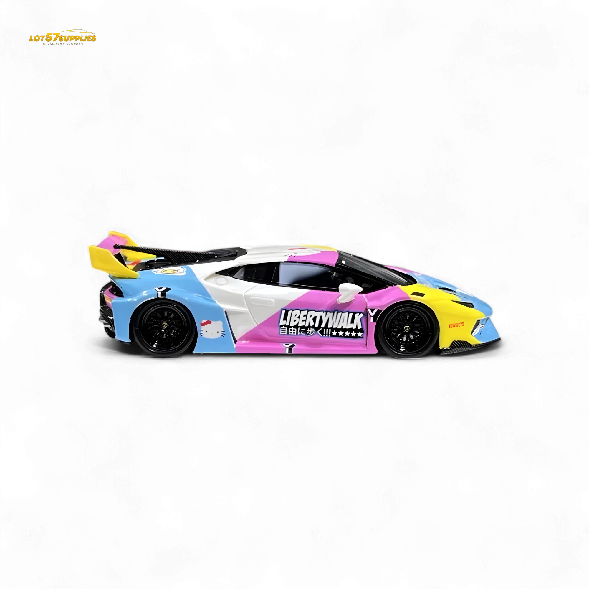Flame Lamborghini Huracan LP610-4 LWBK WideBody Resin 1:64 - Image 2