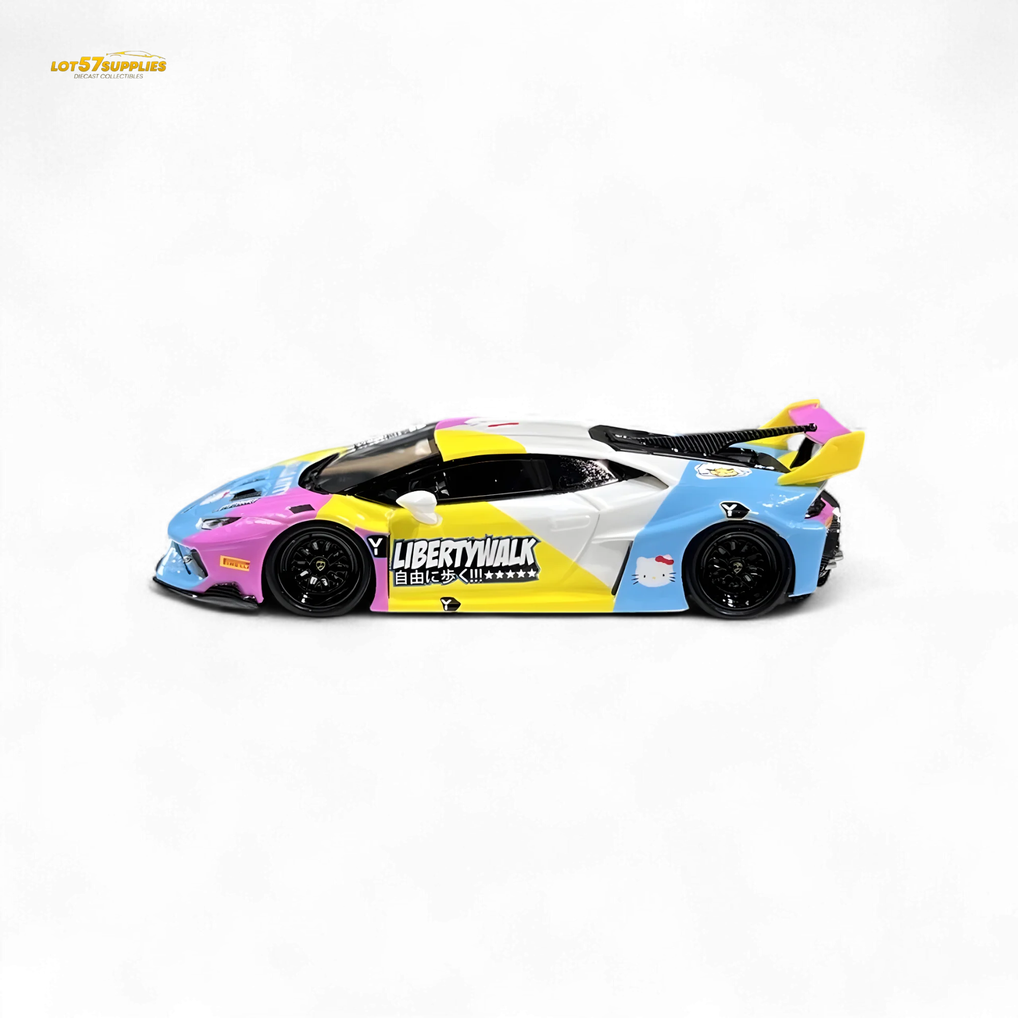 Flame Lamborghini Huracan LP610-4 LWBK WideBody Resin 1:64 - Image 3