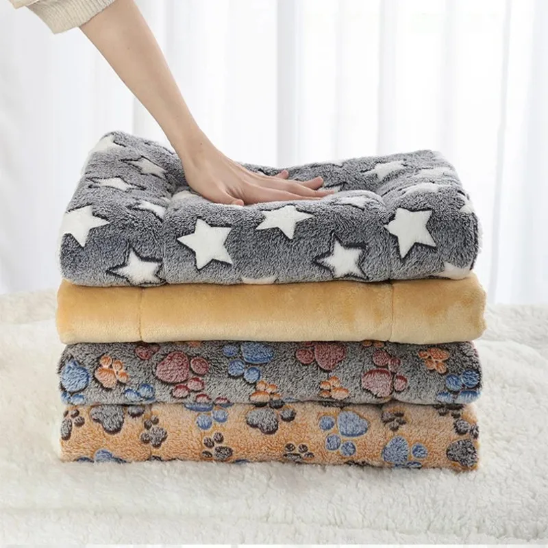 Flannel Pet Sleeping Mat & Dog Bed – Soft, Washable, and Durable - Image 4