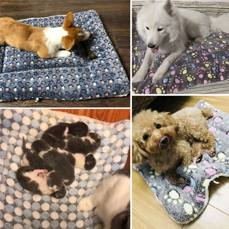 Flannel Pet Sleeping Mat & Dog Bed – Soft, Washable, and Durable - Image 5