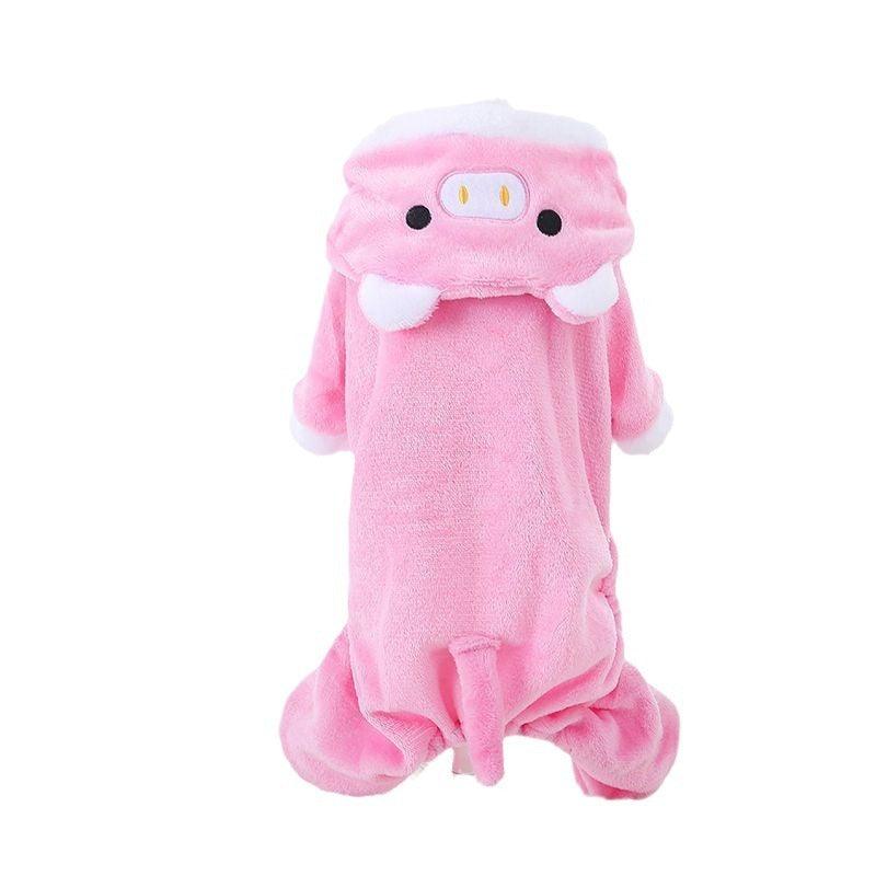 Fleece-lined Thermal Coral Pet Costume - Image 5