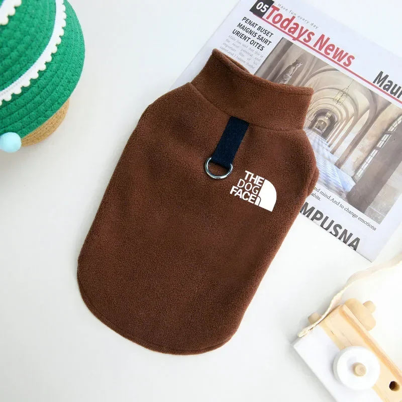 Fleece Warm Dog Sweater – Autumn Winter Coat for Small Dogs & Puppies - Image 11