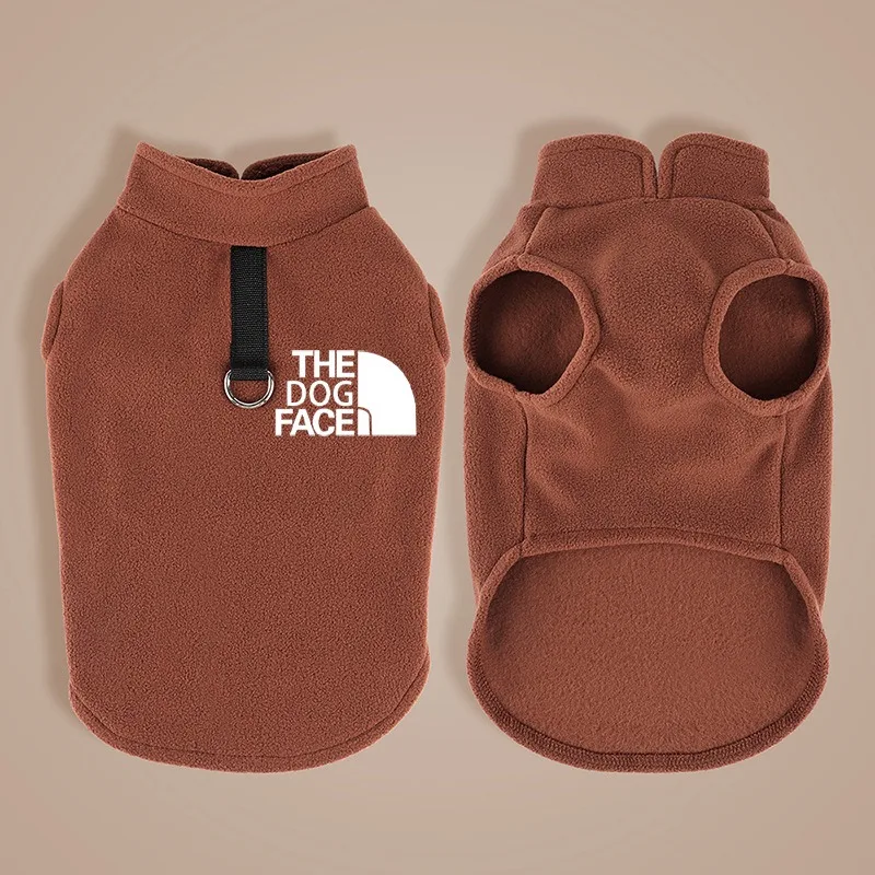 Fleece Warm Dog Sweater – Autumn Winter Coat for Small Dogs & Puppies - Image 4