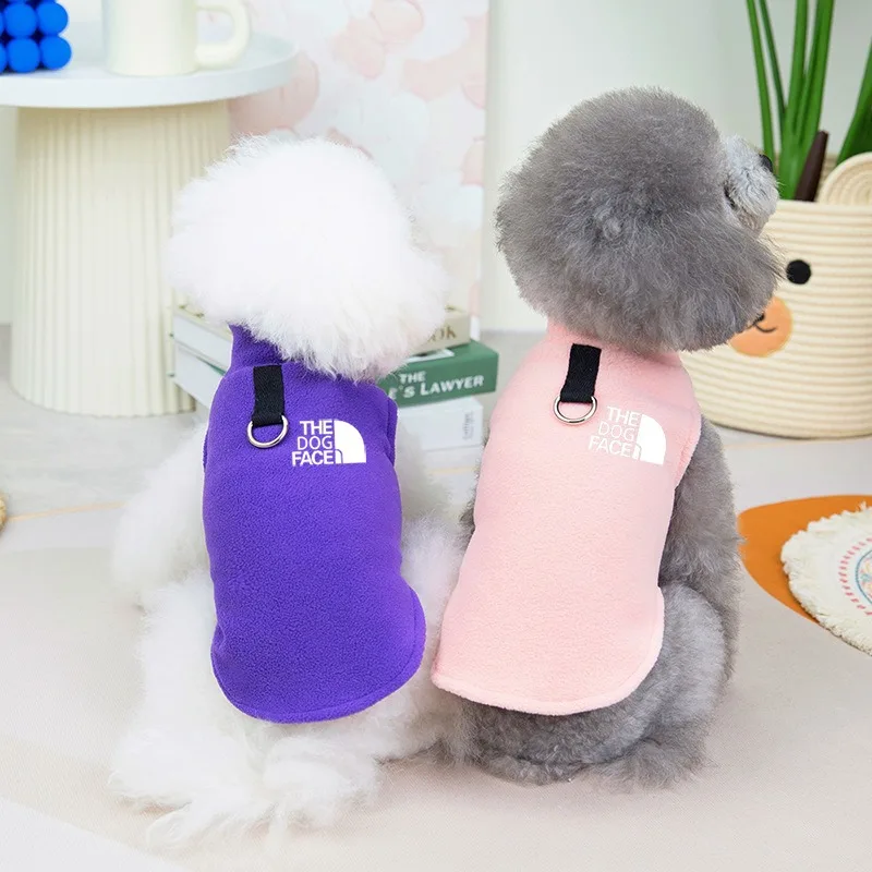 Fleece Warm Dog Sweater – Autumn Winter Coat for Small Dogs & Puppies - Image 7