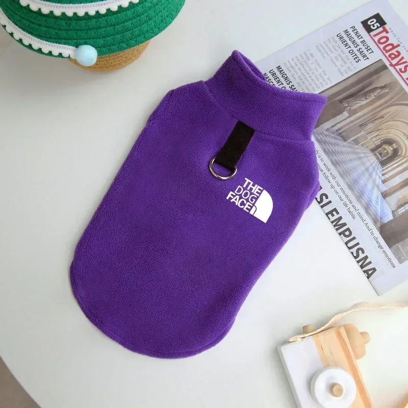 Fleece Warm Dog Sweater – Autumn Winter Coat for Small Dogs & Puppies - Image 9