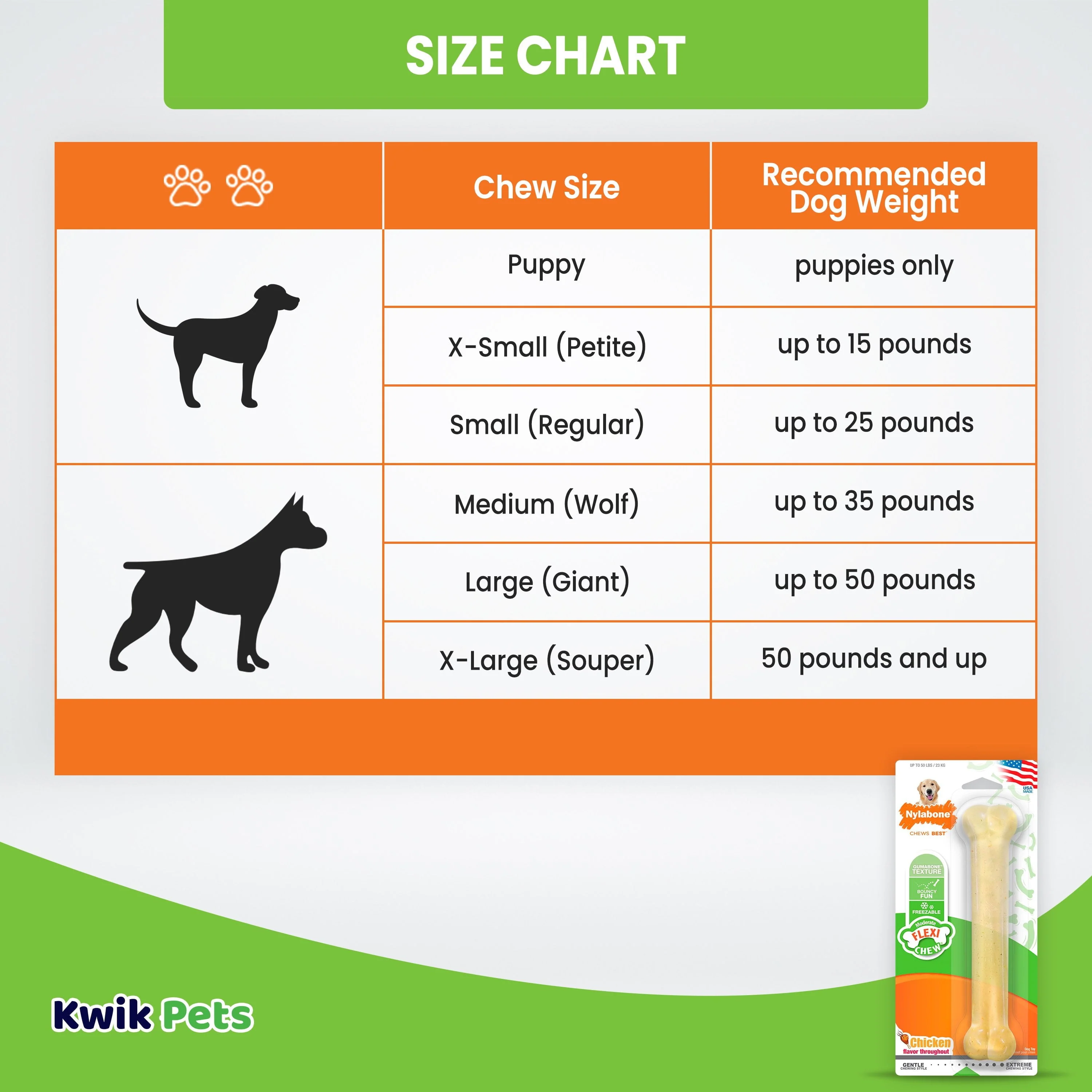 Flexichew Dental Bone Giant Size Chicken Flavored Toy for Large Dogs - Image 5